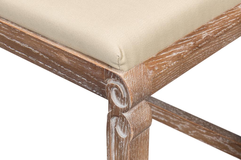 Smith Building Beige Parlor Bench - Image 10