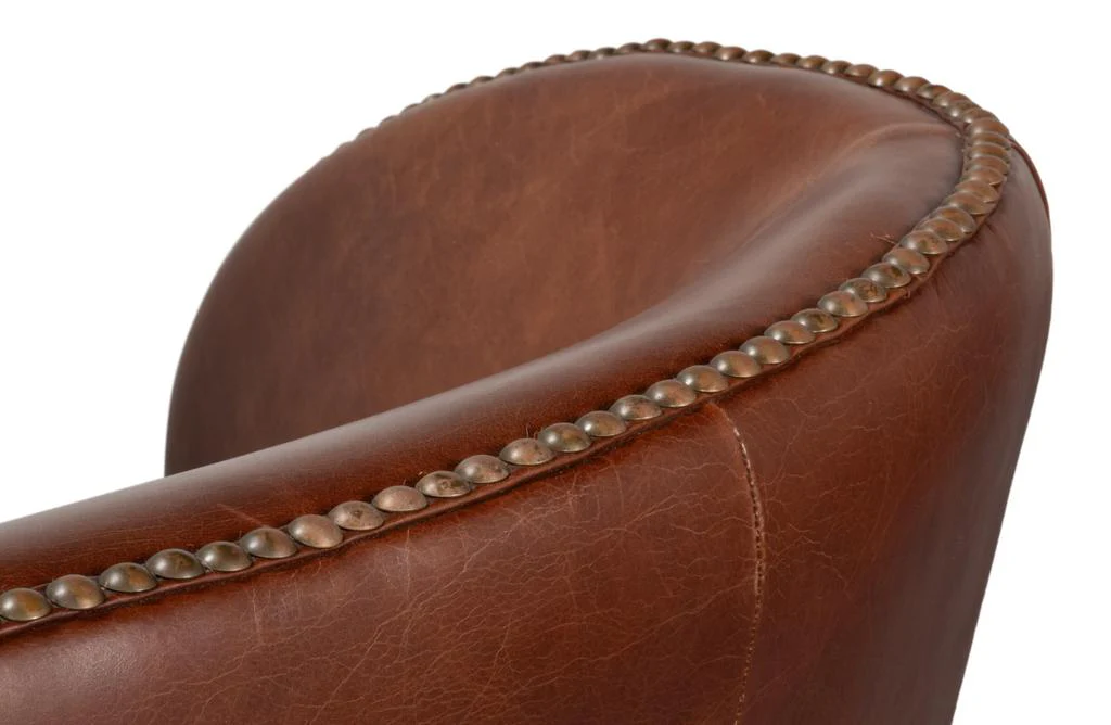 Smithfield Brown Wing Chair - Image 5