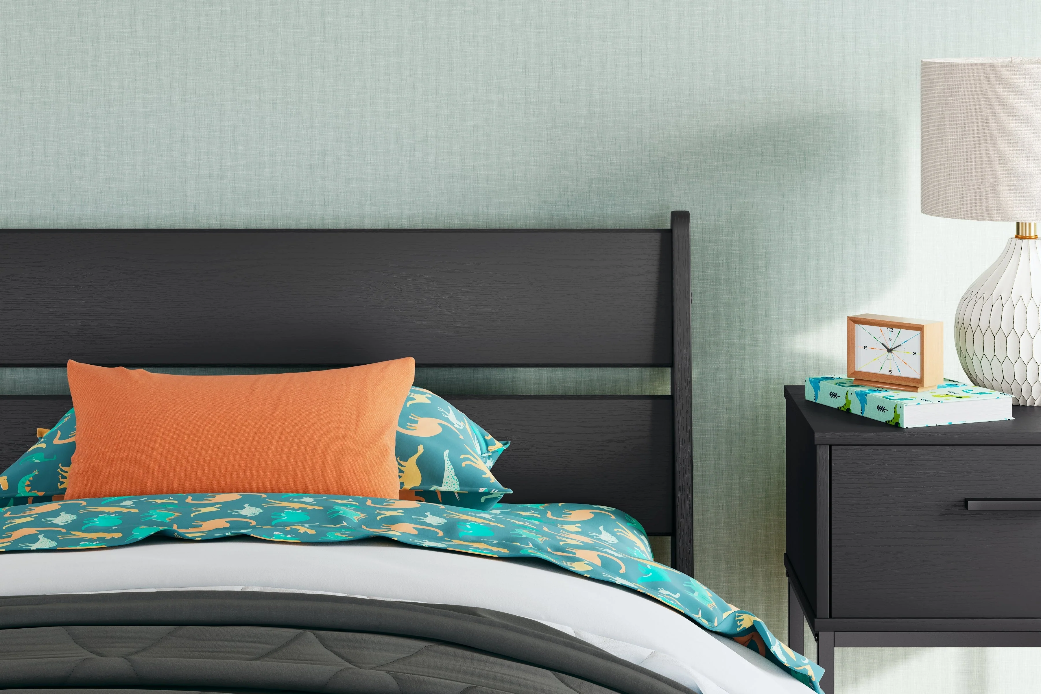 Socalle Black Twin Panel Platform Youth Bed (Online Special Price) - Image 5