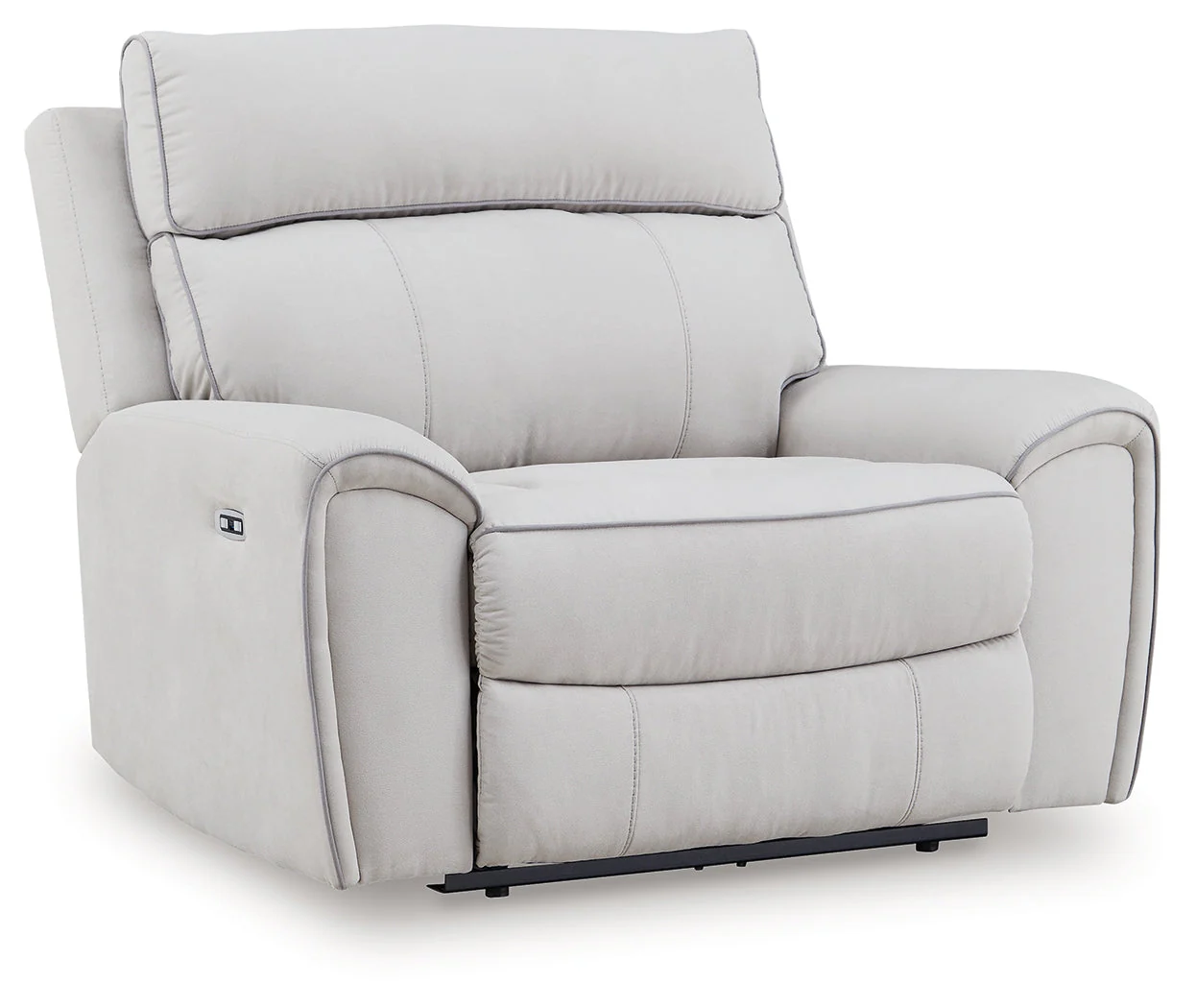 Social Pointe Pearl/Ash Power Recliner/ADJ Headrest (Online Special Price) - Image 2