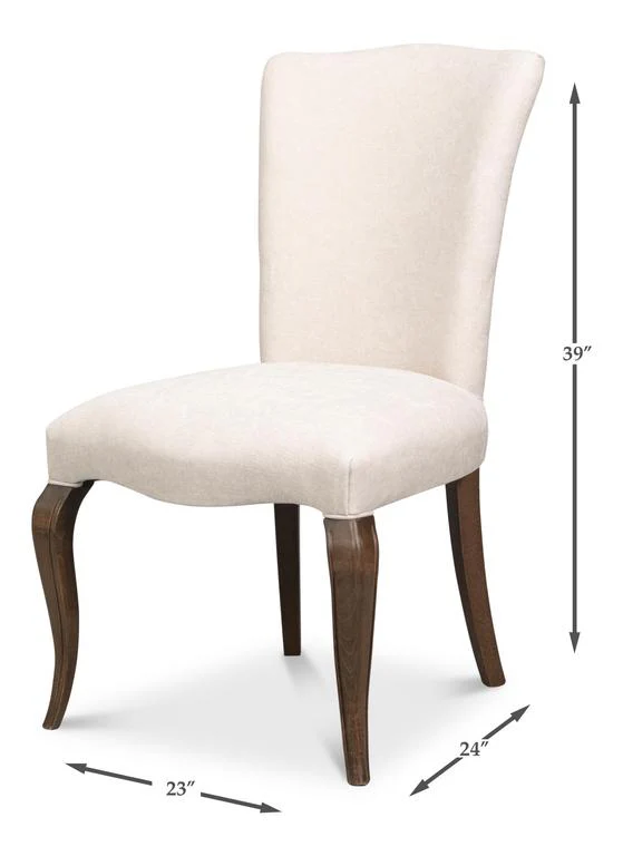 Soft Contour Tan Side Chair (Set of 2) - Image 12