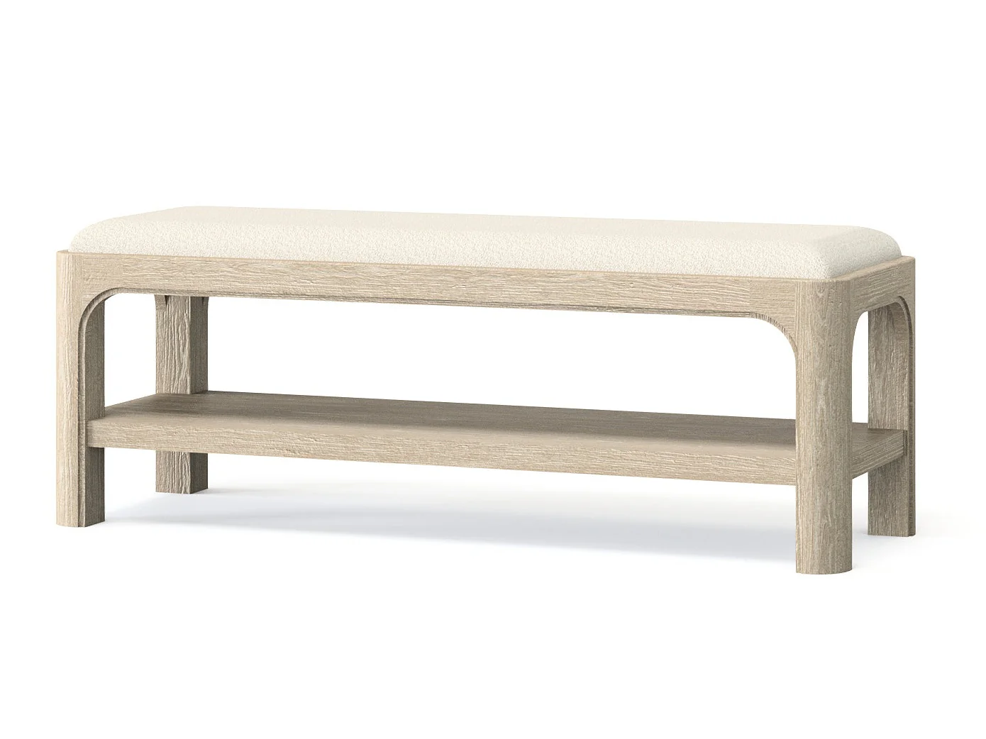 Solano Weathered Mango 49-inch Bedroom Bed End Bench