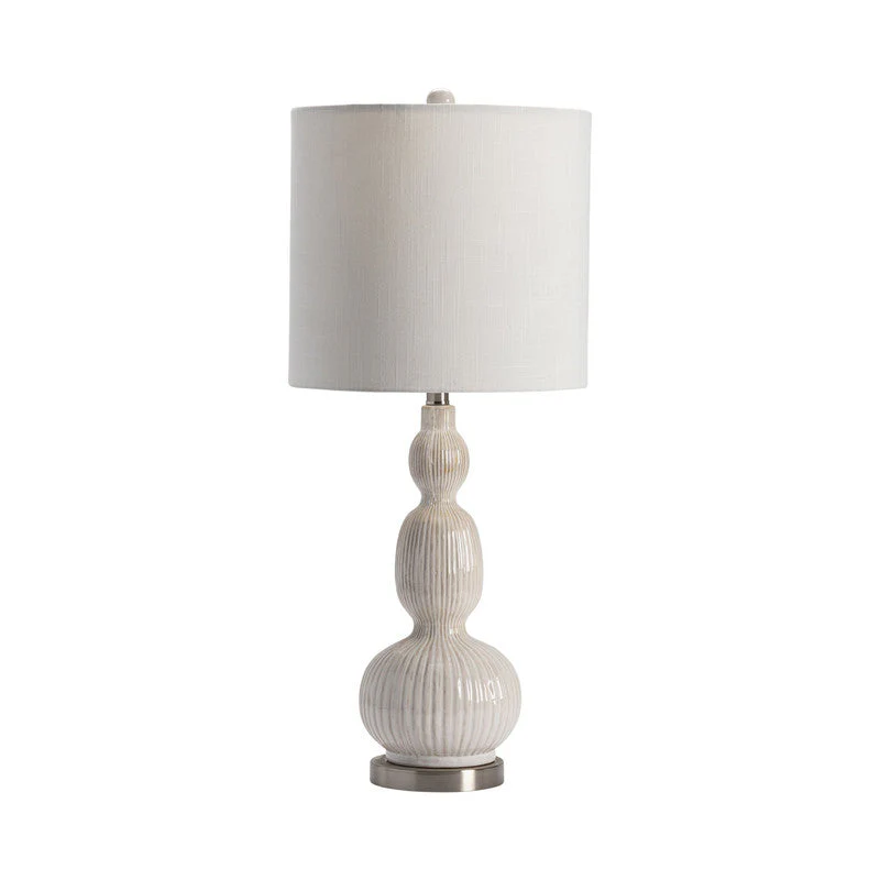 Solano White Table Lamp (Set of 2) - Image 2