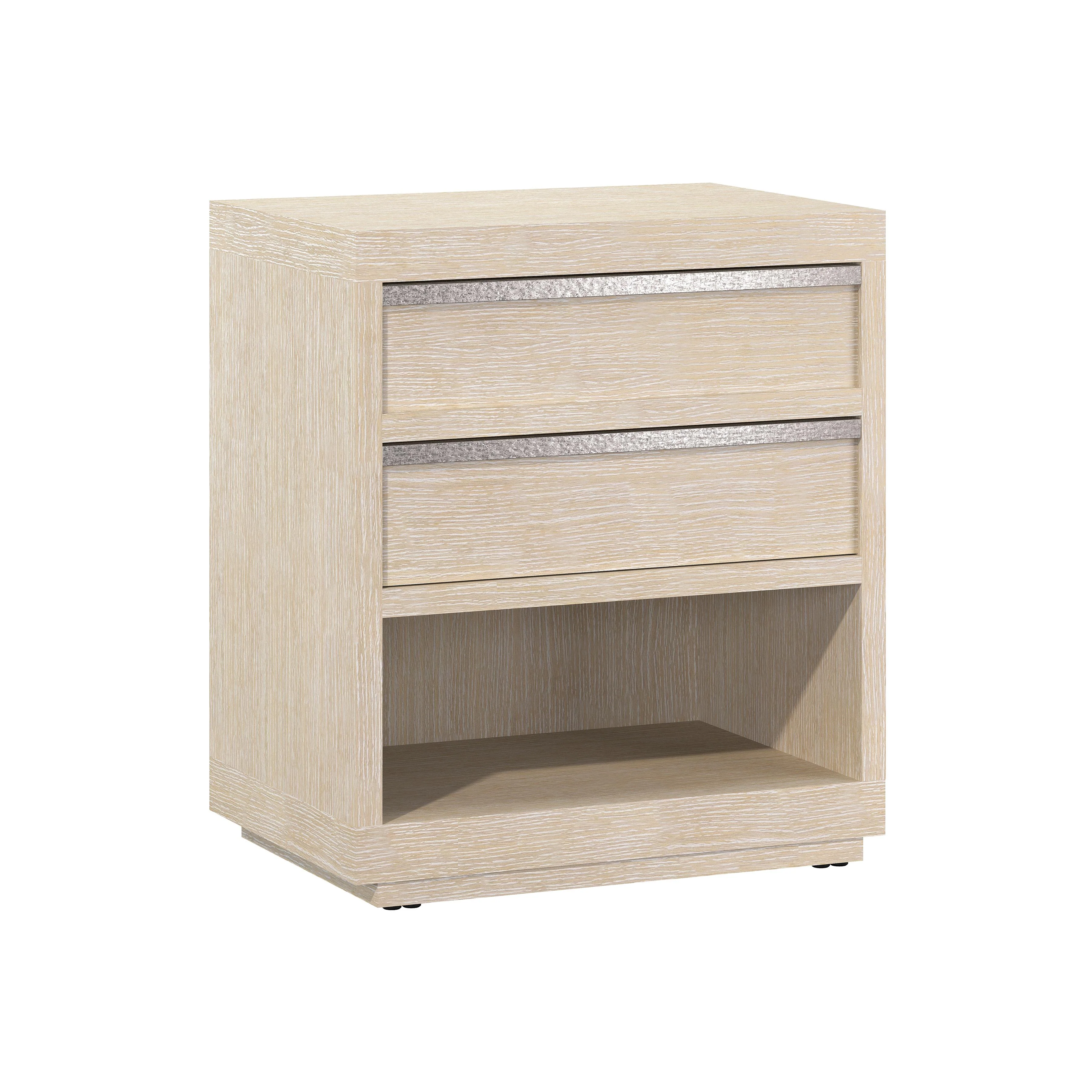 Solaria Dune Nightstand (26" W) - Image 2