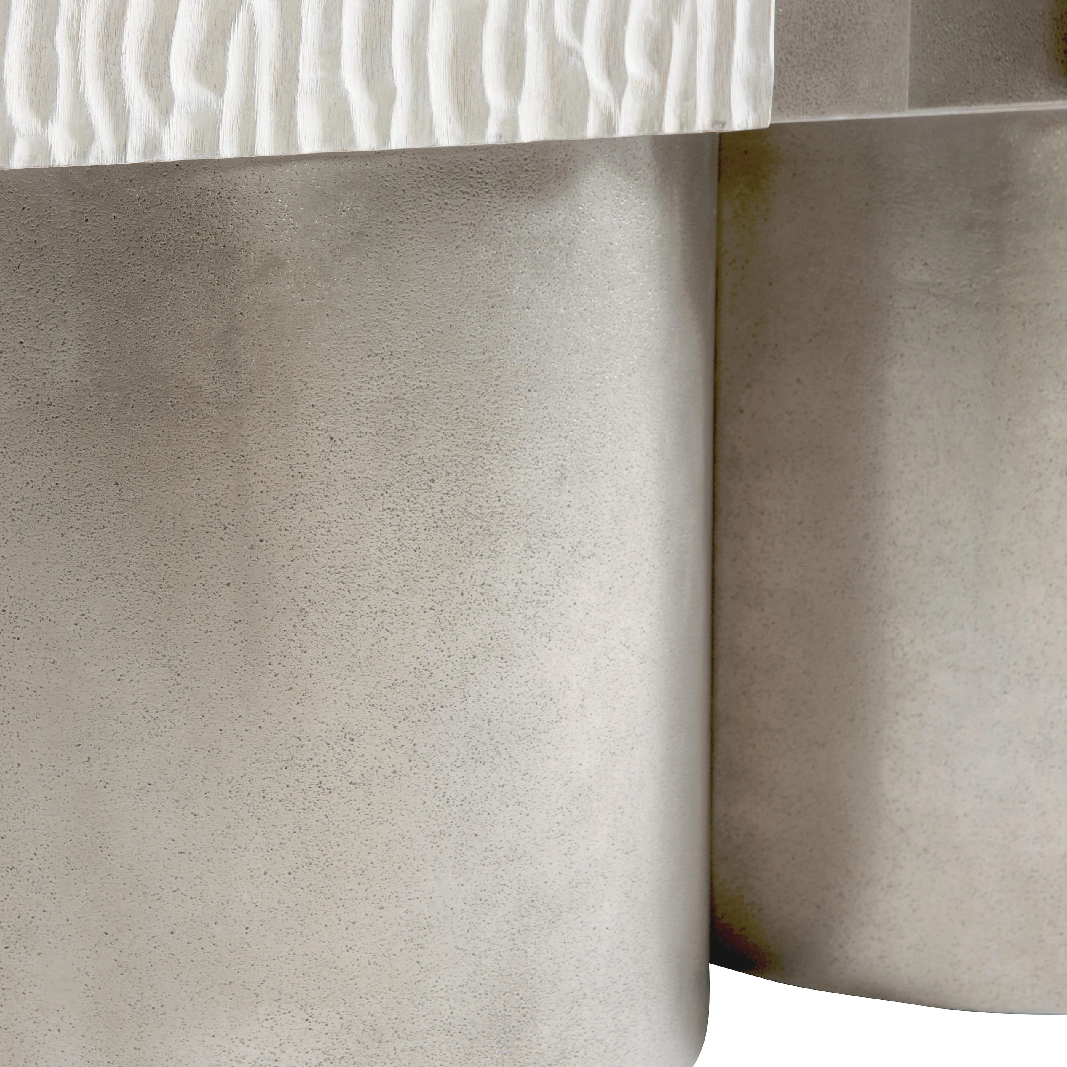 Solaria Weathered Bone Bar Cabinet - Image 4