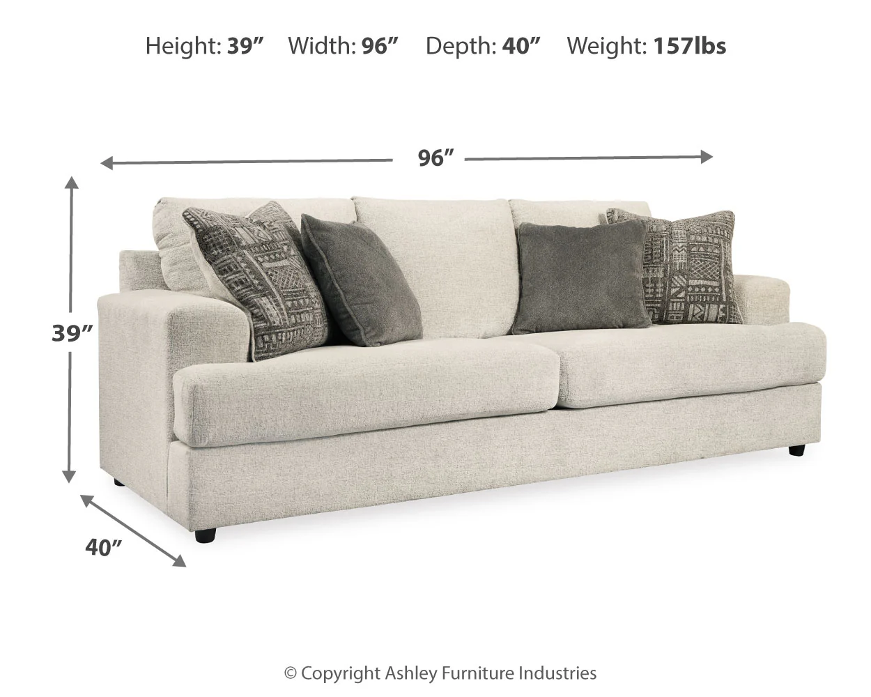 Soletren Stone Sofa and Loveseat (Online Special Price) - Image 7
