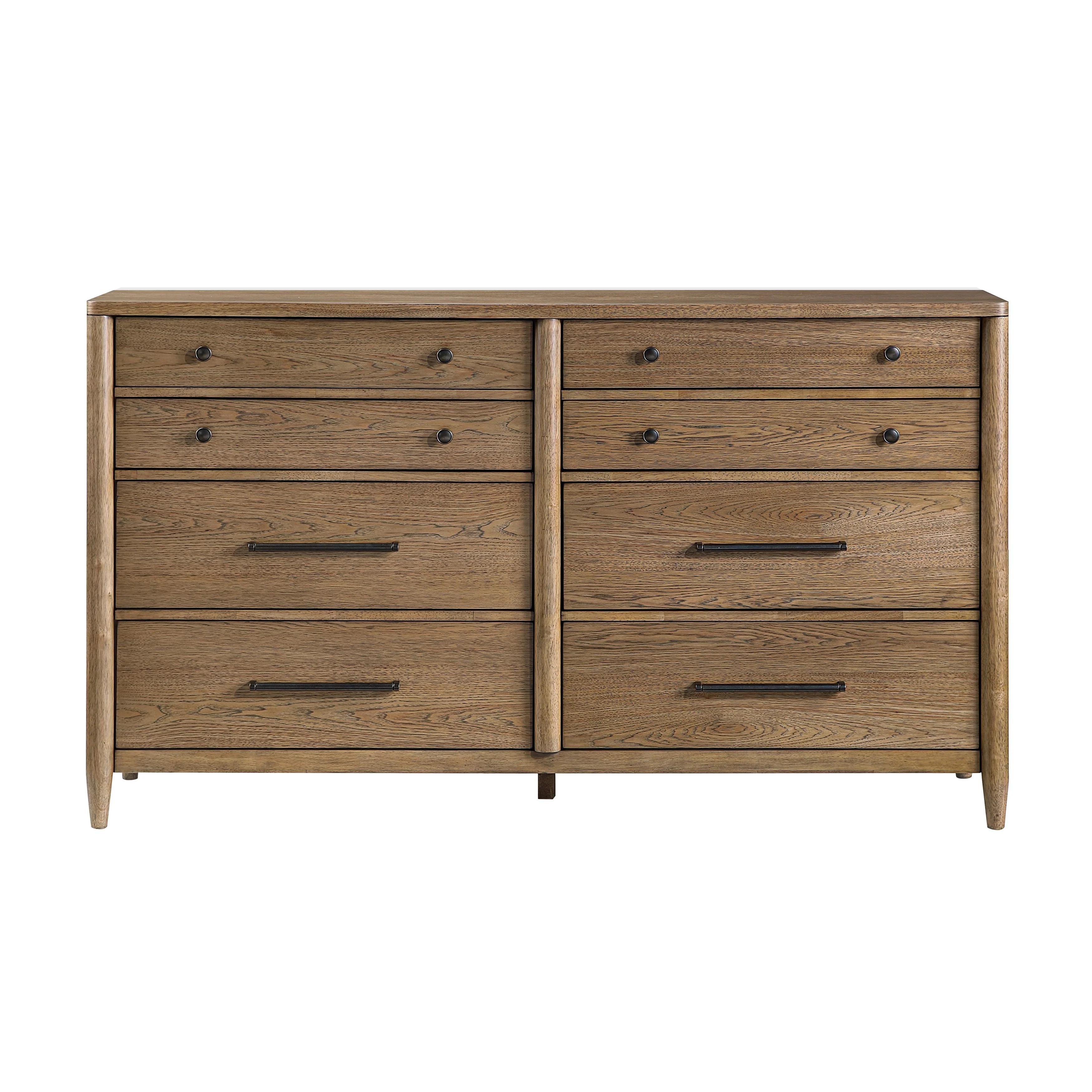 Sonoma Brown/Light Gray 5-Piece Queen Bedroom Set - Image 15