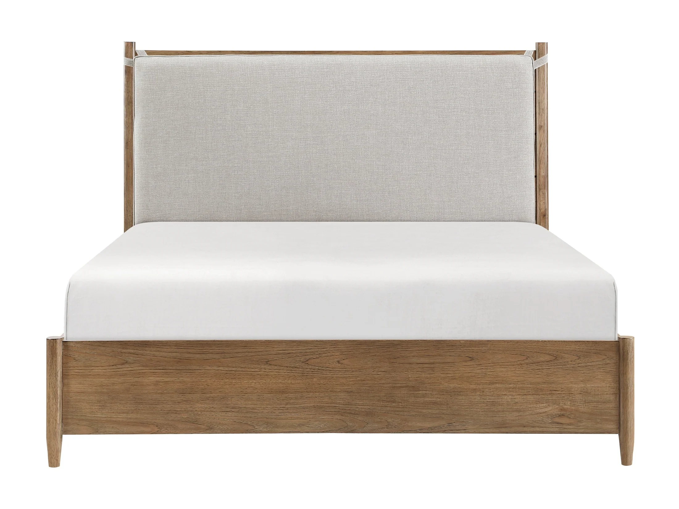 Sonoma Brown / Light Gray Eastern King Platform Bed