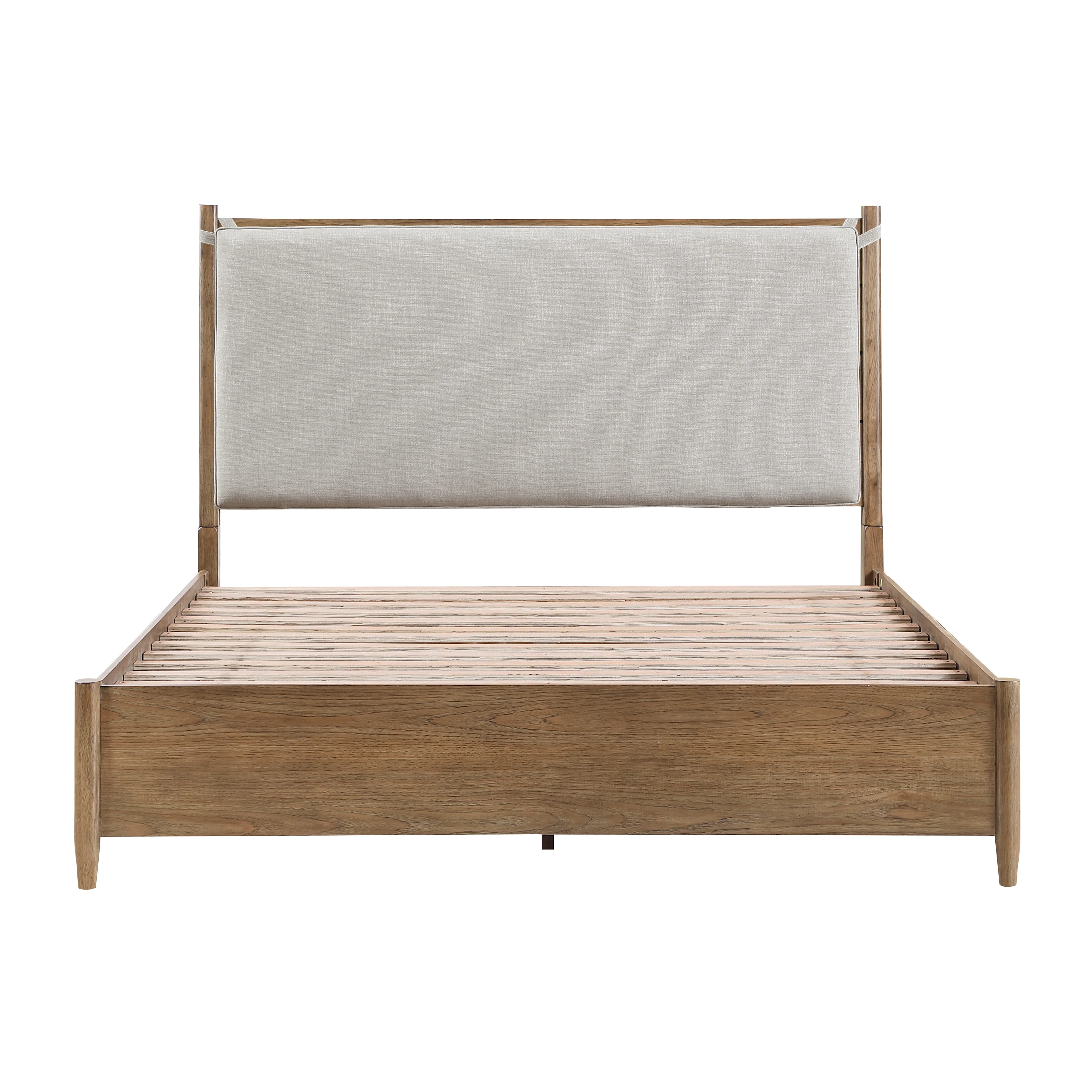 Sonoma Brown / Light Gray Eastern King Platform Bed - Image 2