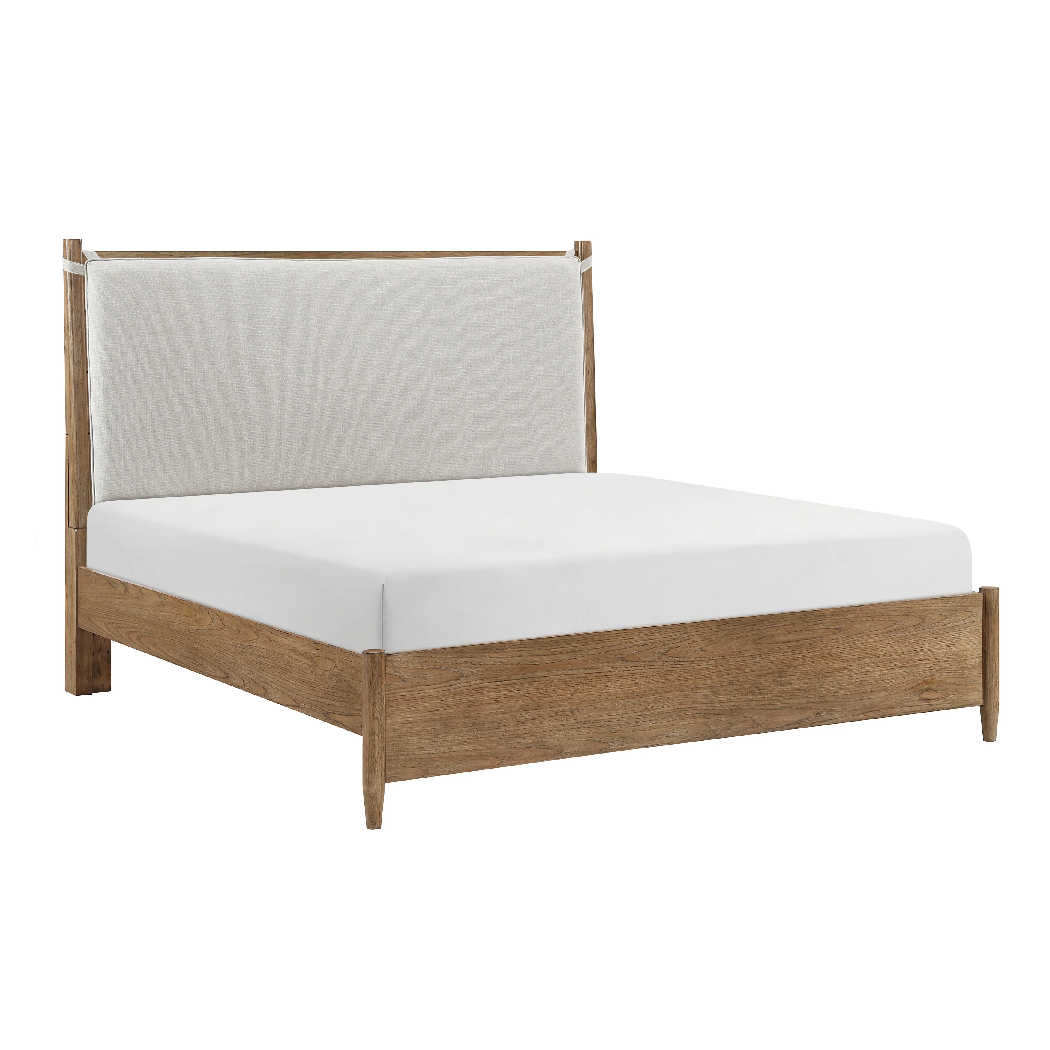 Sonoma Brown / Light Gray Eastern King Platform Bed - Image 5
