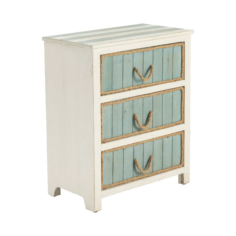 South Shore White/Blue Chest - Image 2