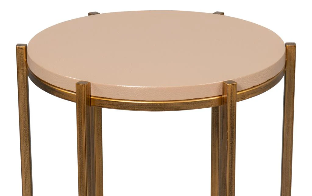 Spence Tan Side Table - Image 11