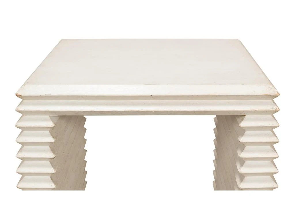 Stacked White Side Table - Image 7