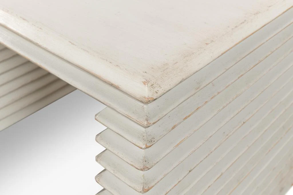 Stacked White Stool - Image 6