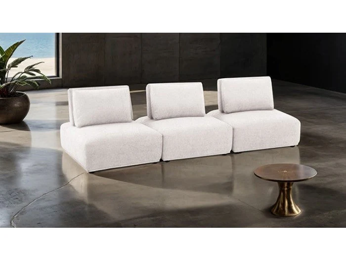 Stavanger White 3-Seater