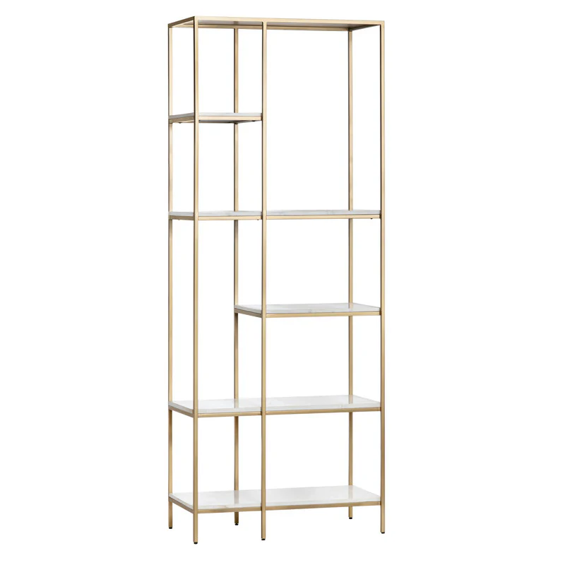 Stellar White/Gold Etagere - Image 3