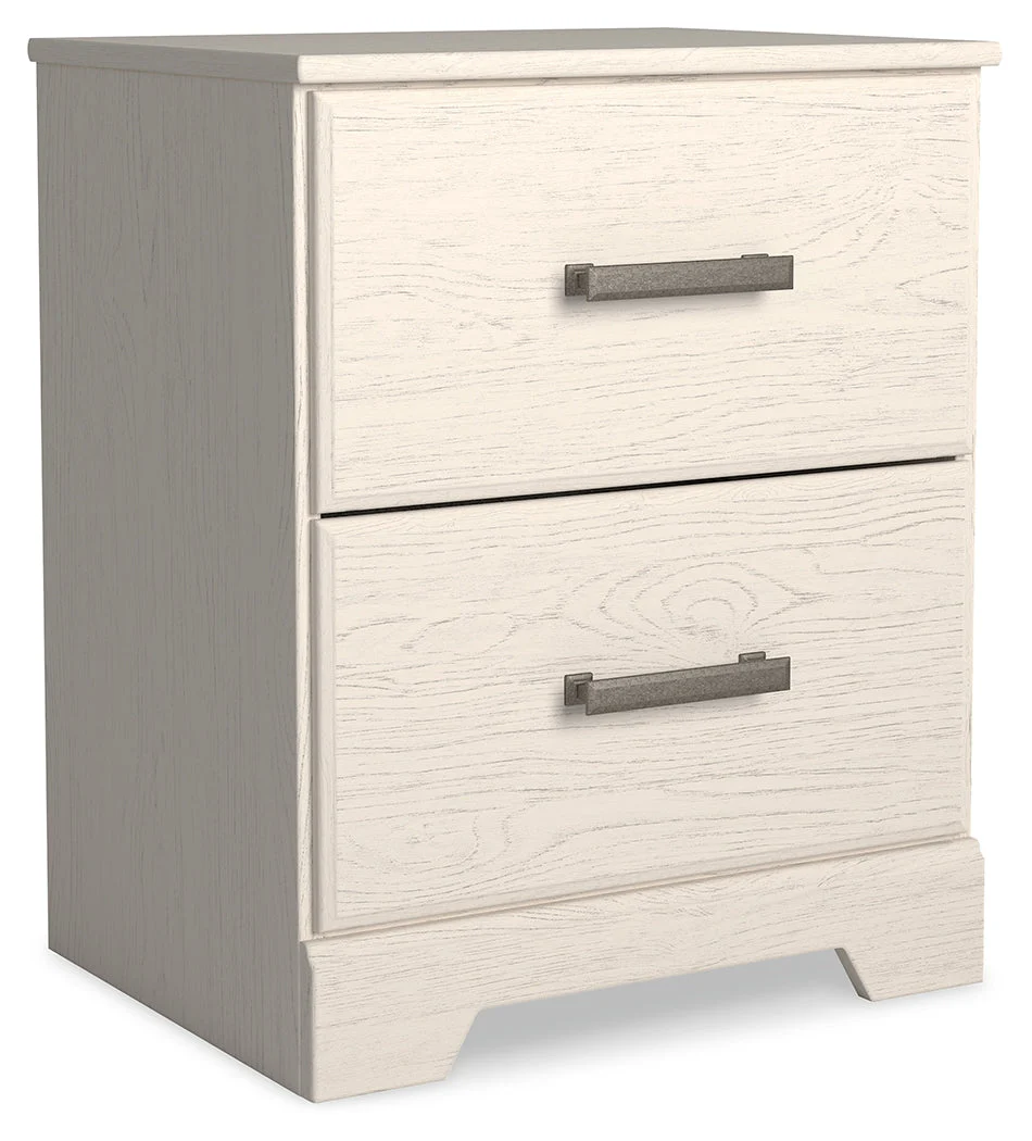 Stelsie White Dresser & Mirror & Chest & Nightstand (Online Special Price) - Image 9
