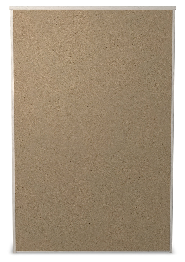 Stelsie White Queen Panel Bedroom Set with Chest and Nightstand - Image 5