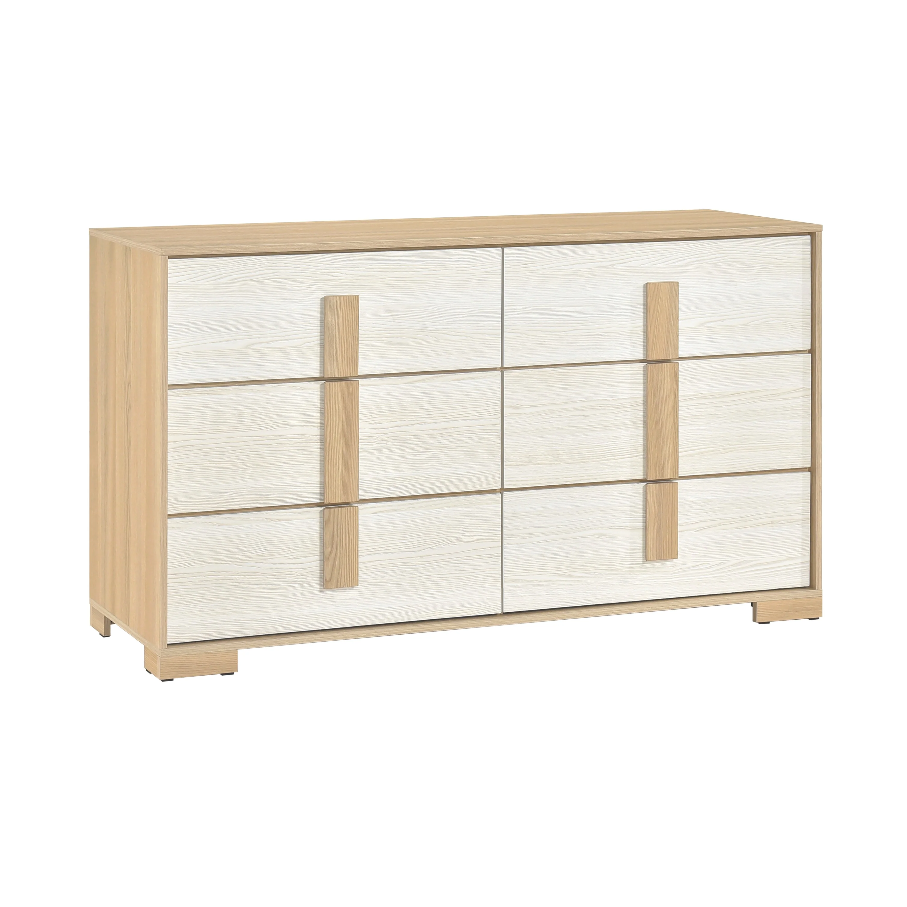 Sterling Natural/White 4-Piece Queen Bedroom Set - Image 13