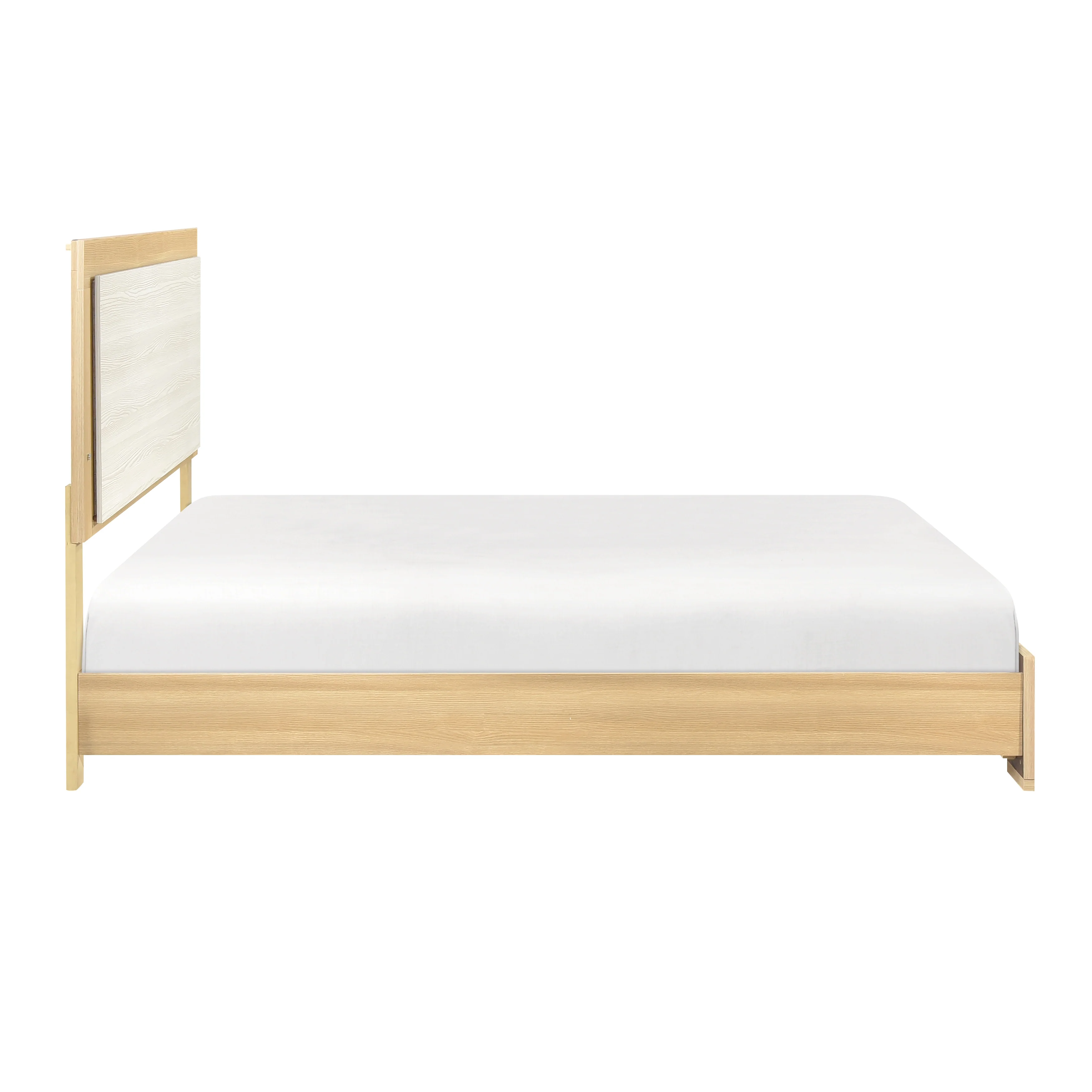 Sterling Natural / White Full Bed - Image 5