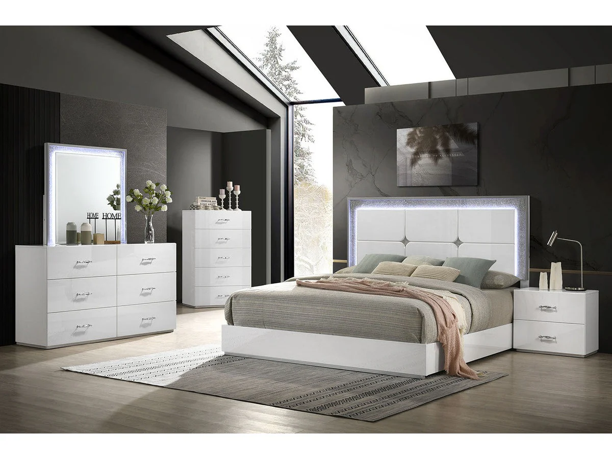 Stoholm White Nightstand