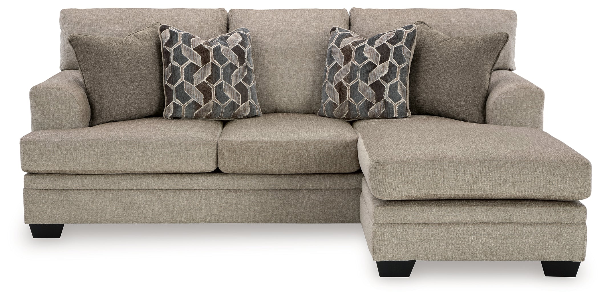 Stonemeade Taupe Sofa Chaise & Recliner (Online Special Price) - Image 4