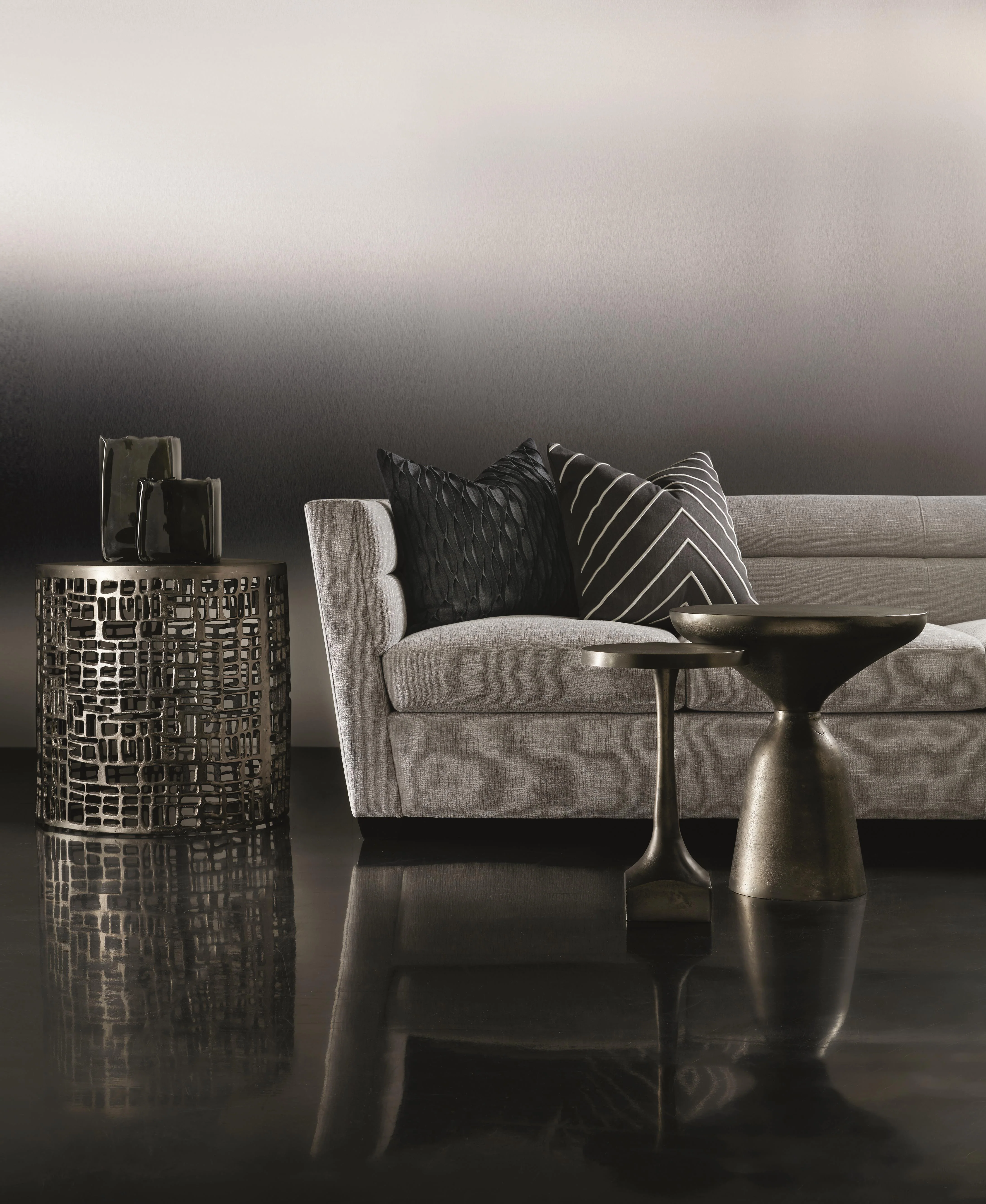 Stroud Matte Graphite Accent Table - Image 3