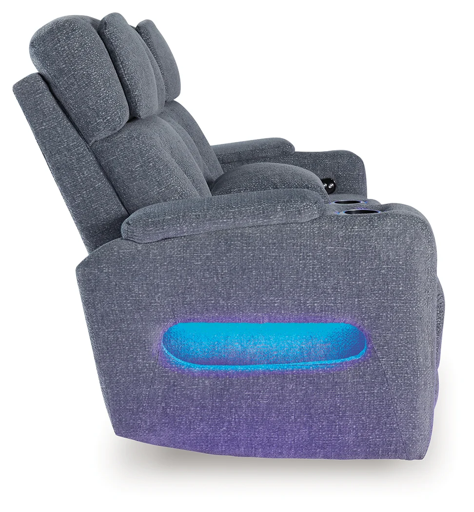 Studio Cave Steel Power Reclining Loveseat and Power Recliner - Image 12