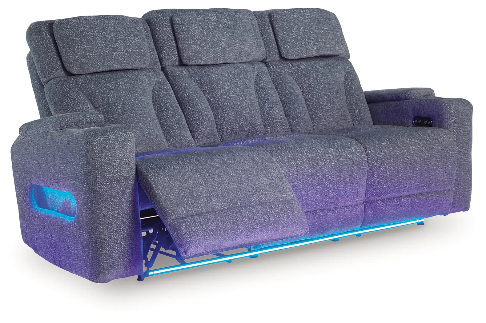 Studio Cave Steel Power Reclining Sofa and Loveseat - Image 7