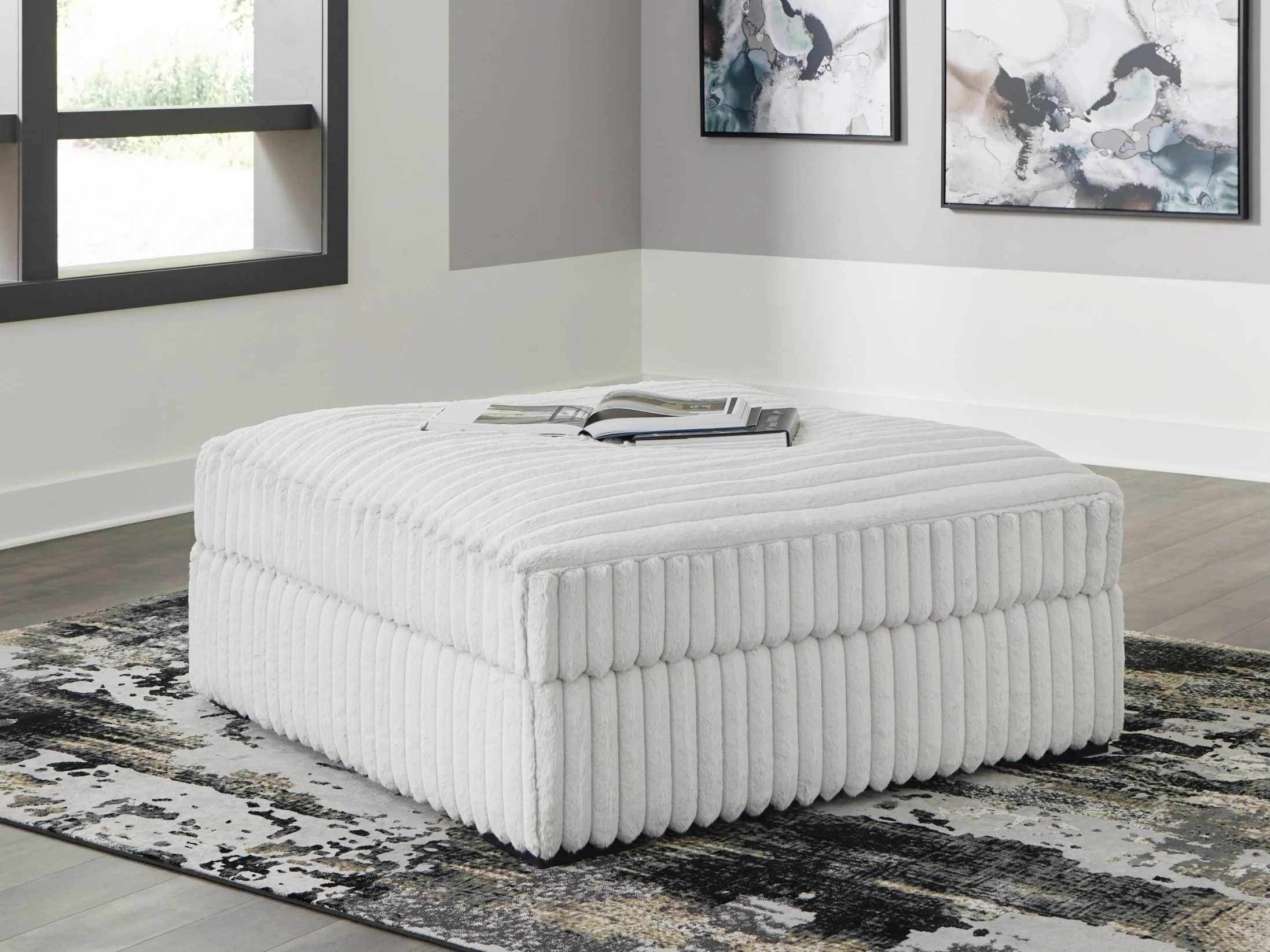 Stupendous Alloy Corduroy 2-Piece RAF Chaise Sectional - Image 5