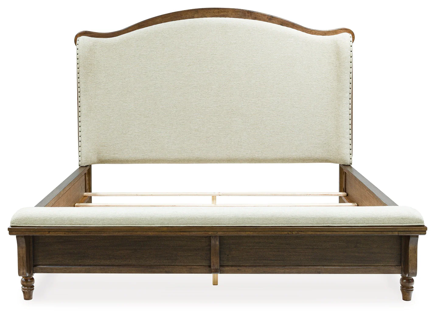 Sturlayne Brown Queen Upholstered Panel Bed (Online Special Price) - Image 3