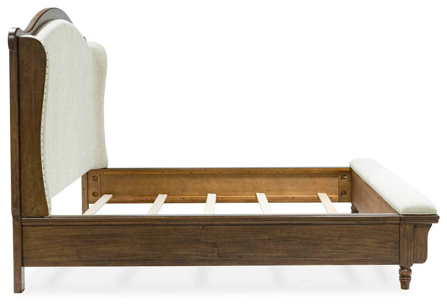 Sturlayne Brown Queen Upholstered Panel Bed (Online Special Price) - Image 4