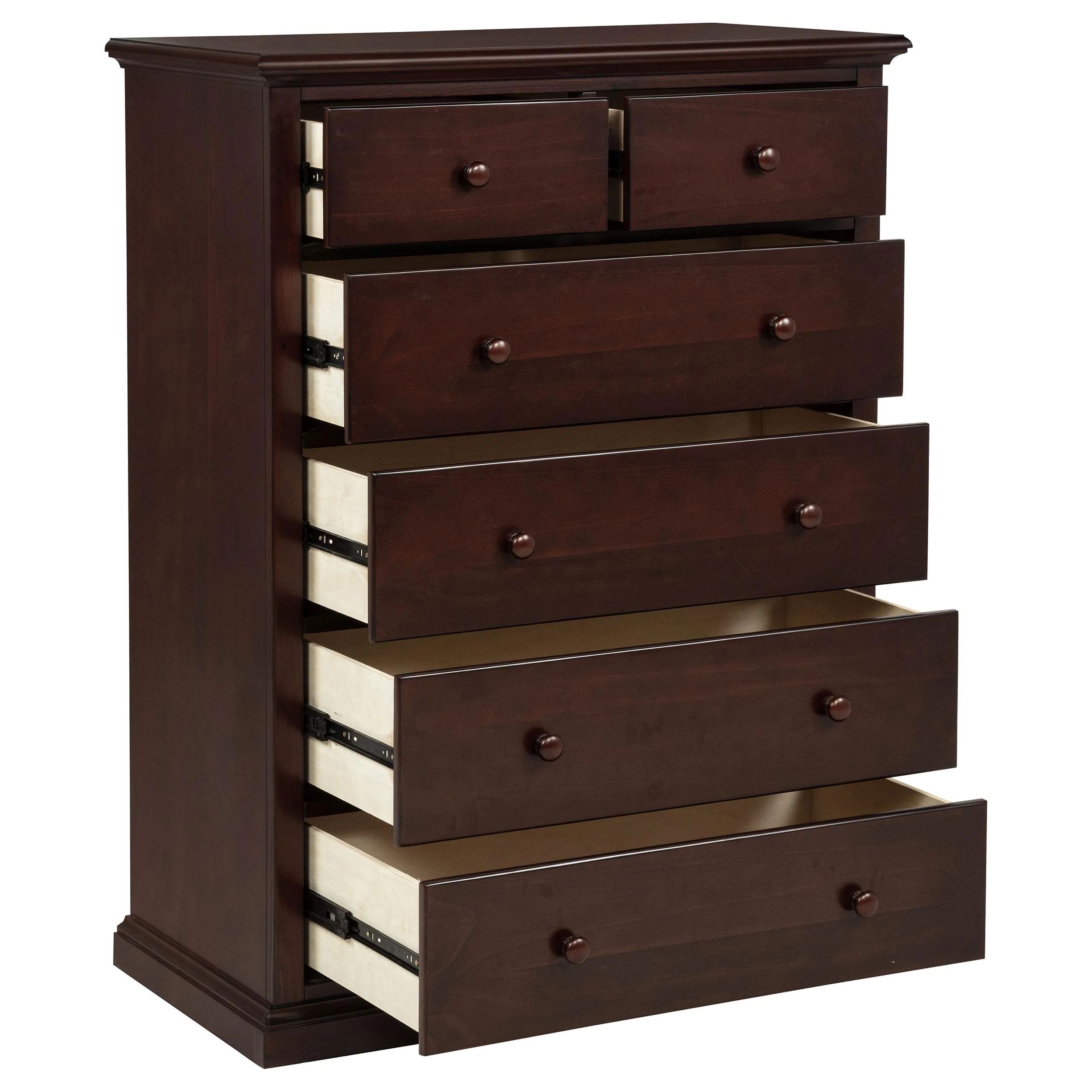 Sumerlin Cappuccino 6-drawer Bedroom Chest of Drawers - Image 3