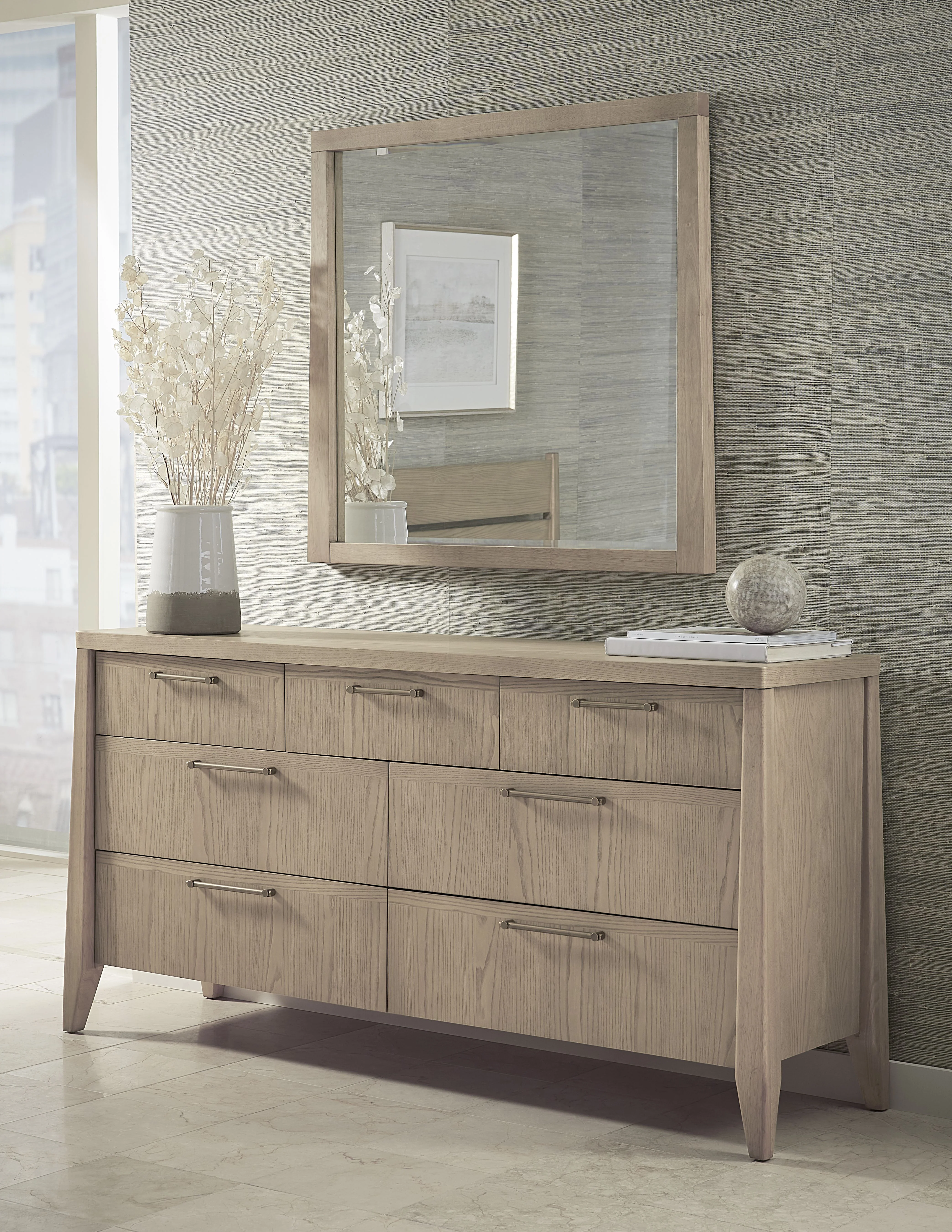 Sumire Wall or Dresser Mirror in Ginger - Image 3