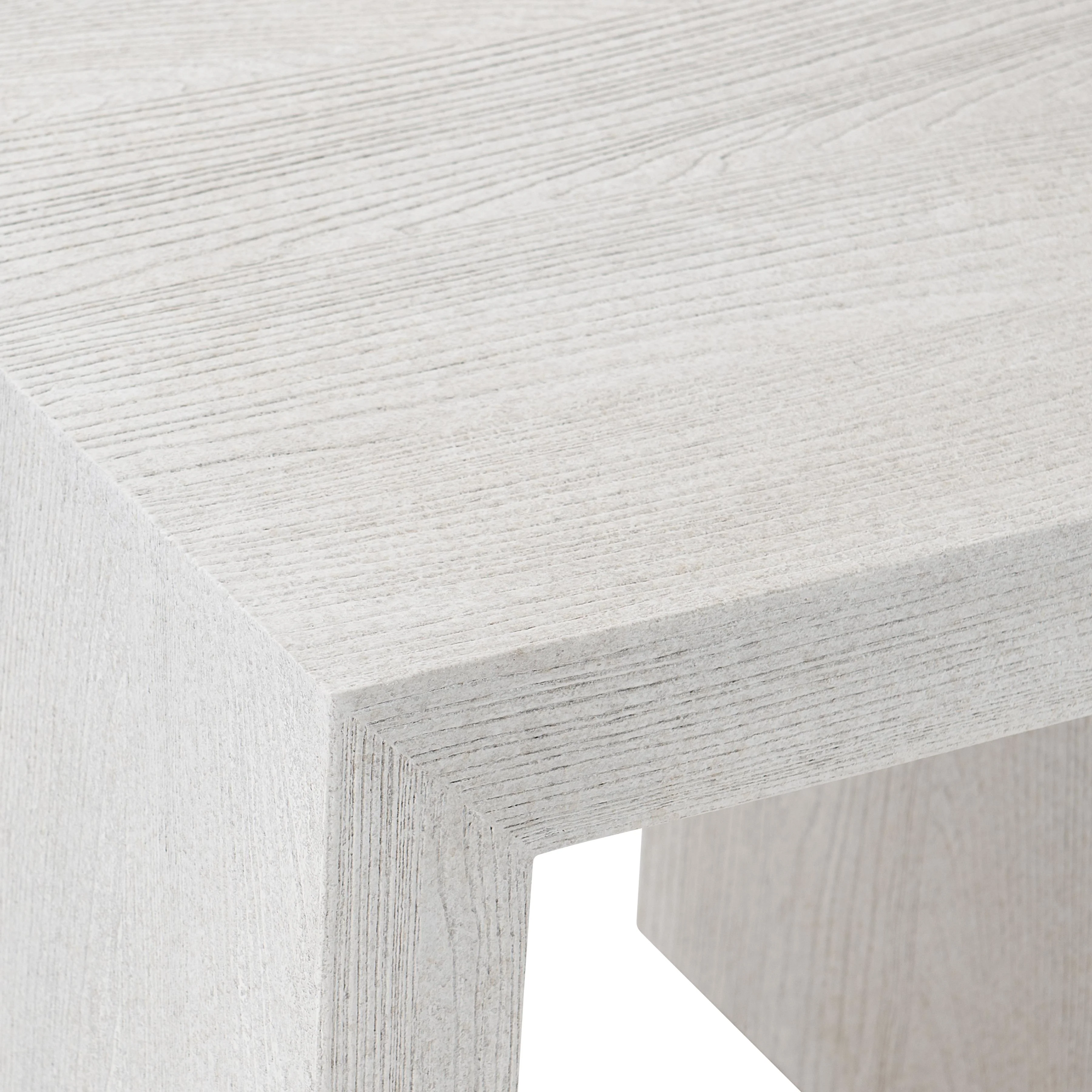 Summerton Sandblasted White Side Table - Image 6