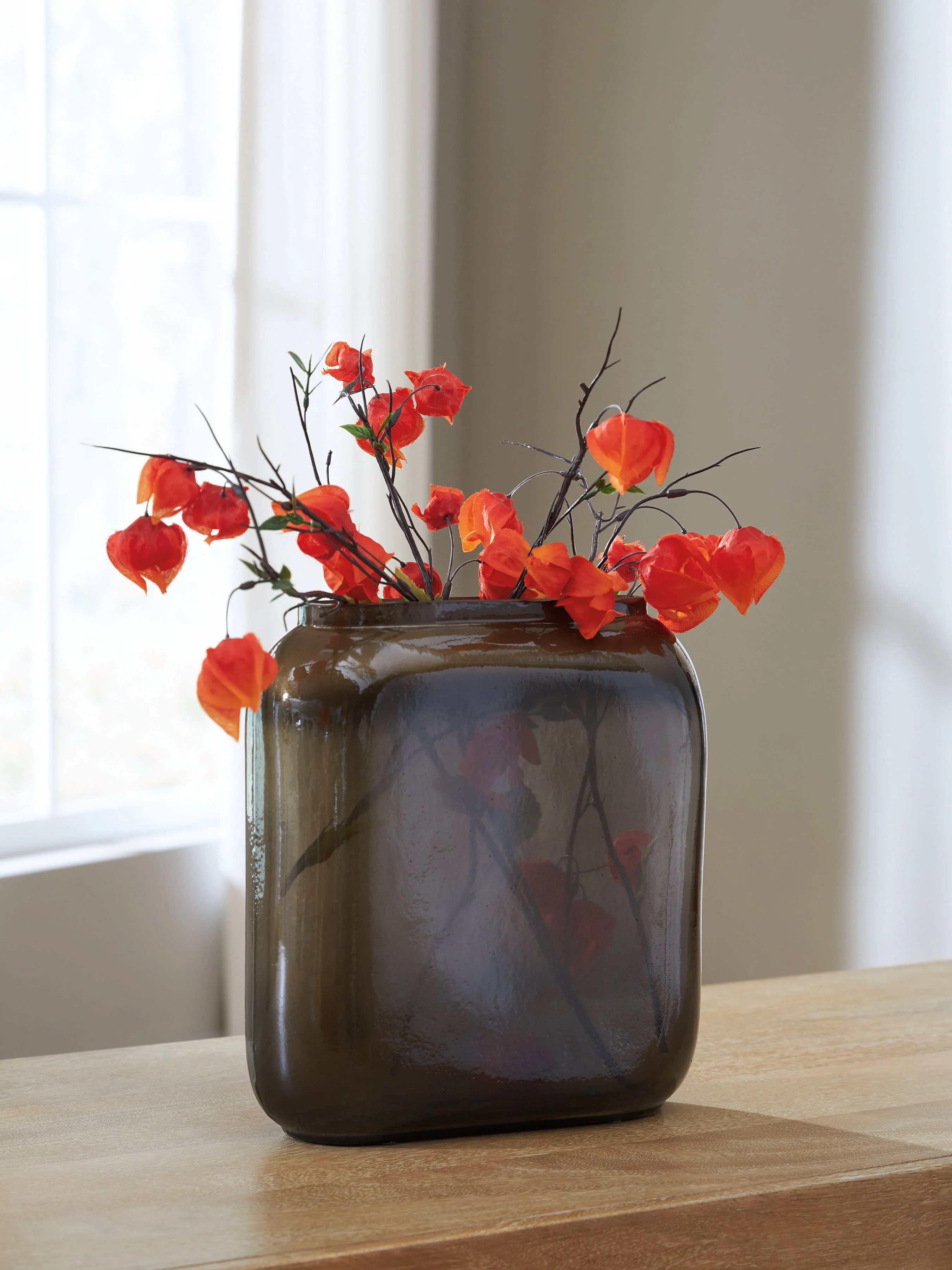 Sumner Gray/Gold Vase (10''H) (Online Special Price) - Image 2