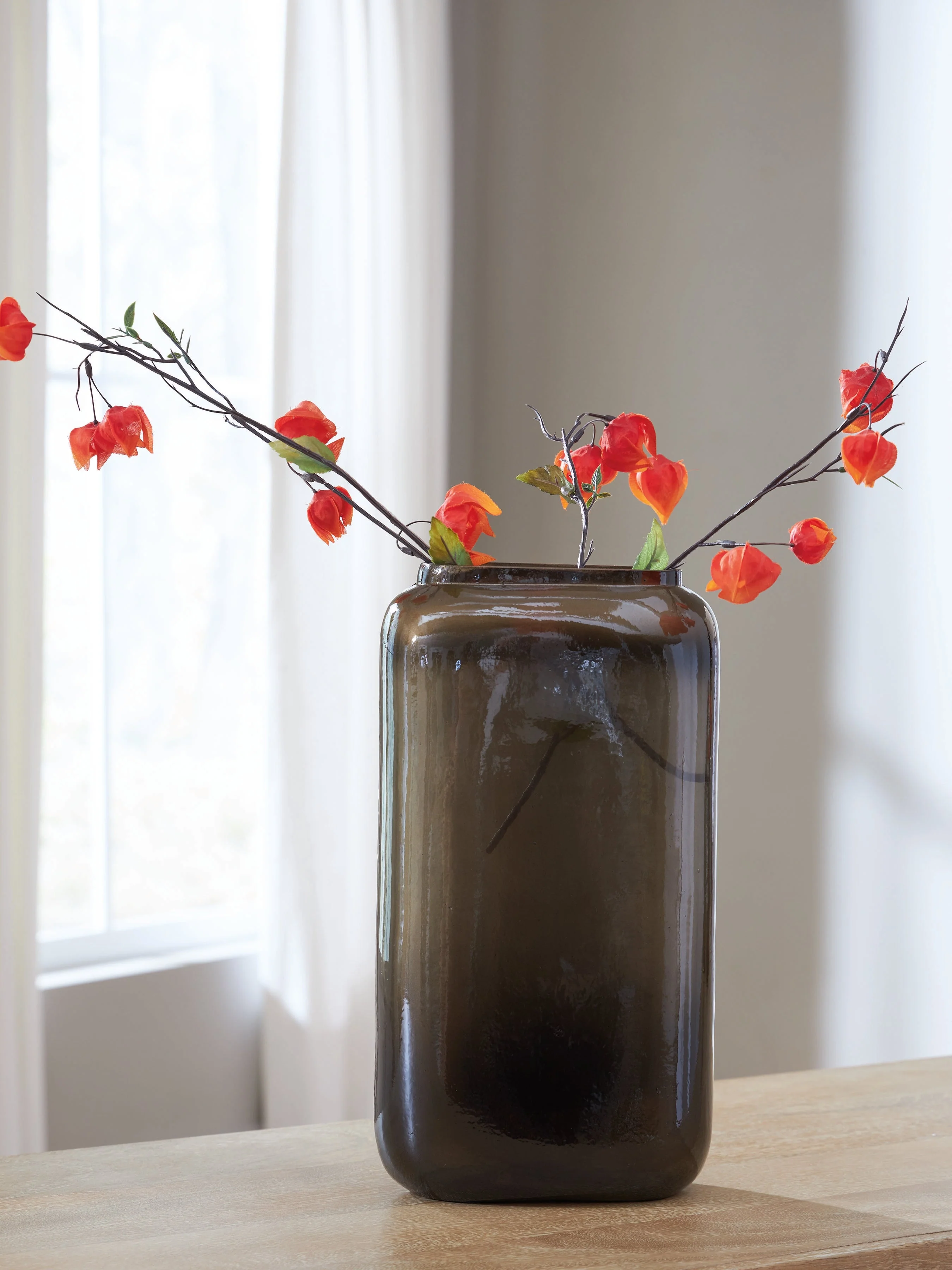 Sumner Gray/Gold Vase (14''H) (Online Special Price) - Image 2