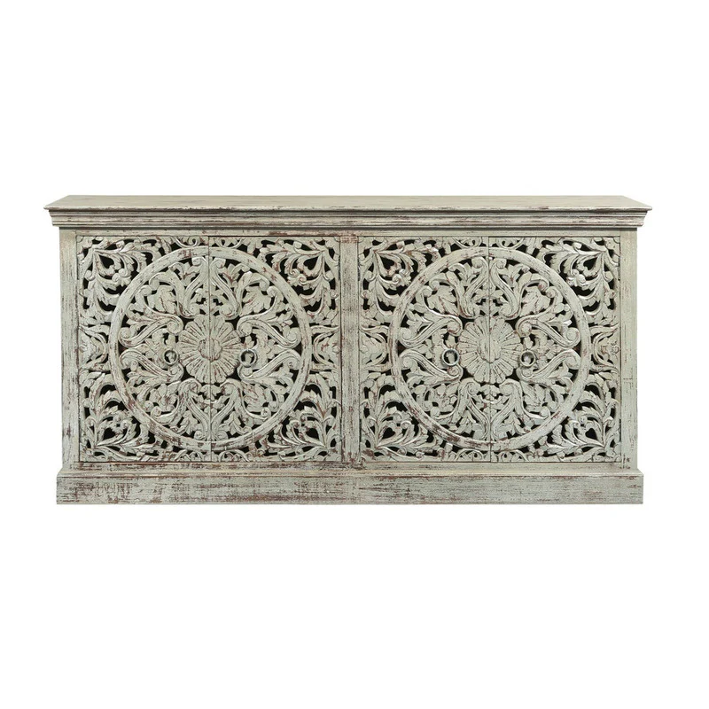Sundara Brown Four-Door Sideboard - Image 2