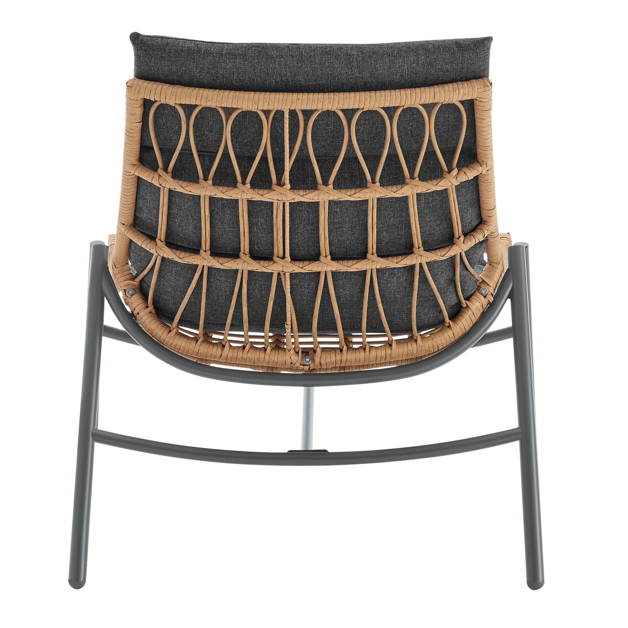 Sunset 3-Piece Patio Conversation Set in Grey - Image 12