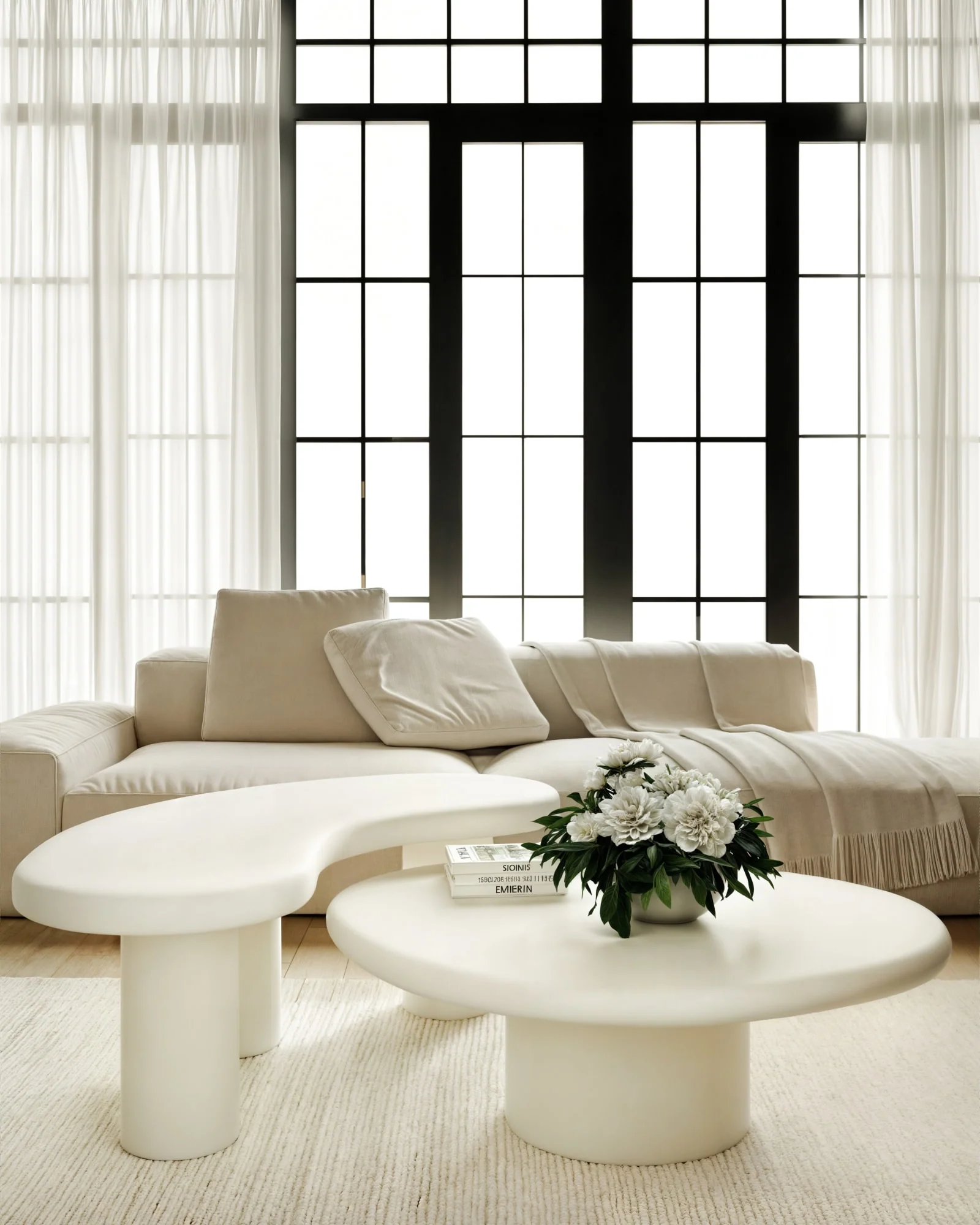 Sven Rice Short Wooden Coffee Table - Image 3
