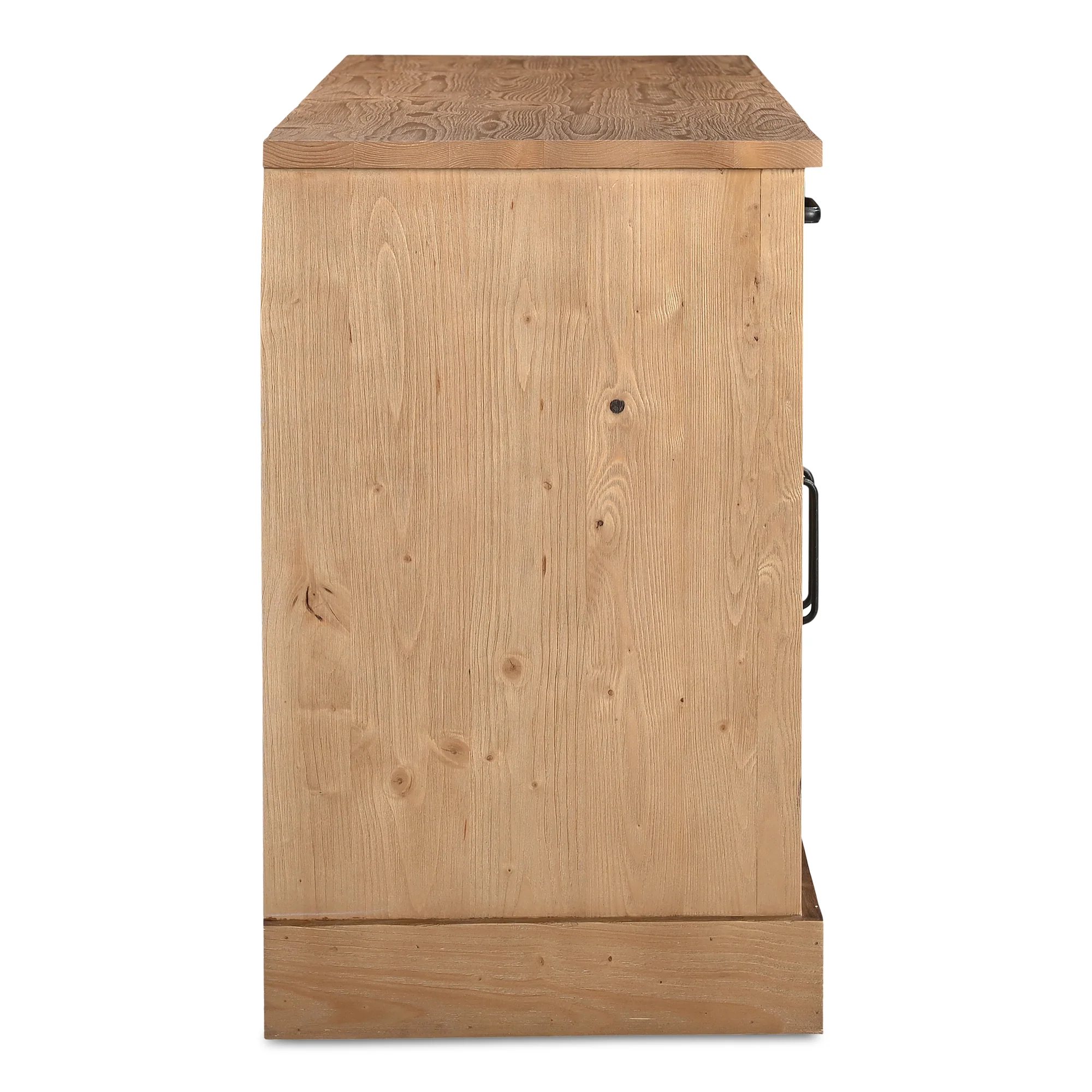 Tade Honey Pine 2 Drawer Sideboard - Image 6