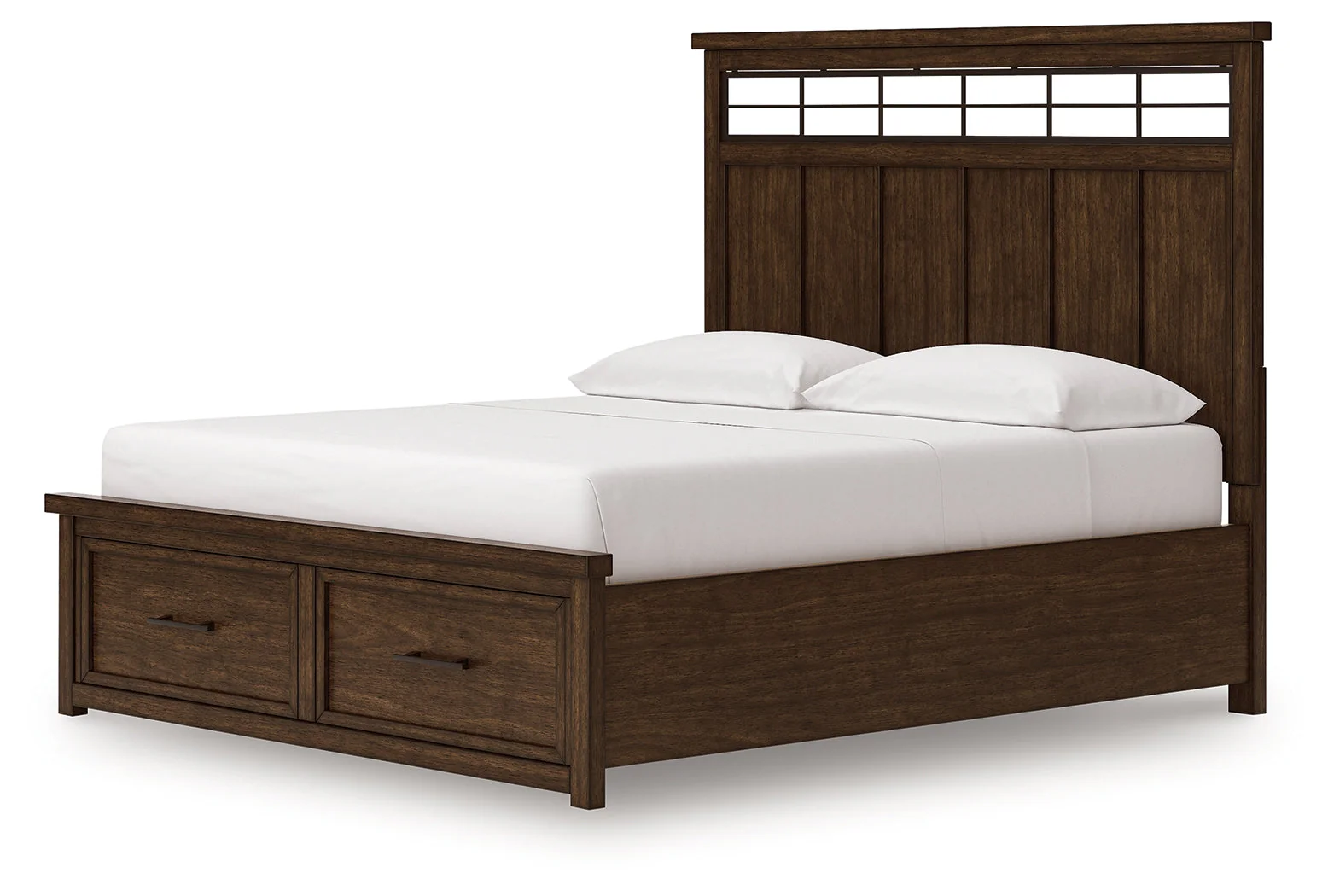 Taffenbrook Medium Brown California King Panel Storage Bed (Online Special Price) - Image 6