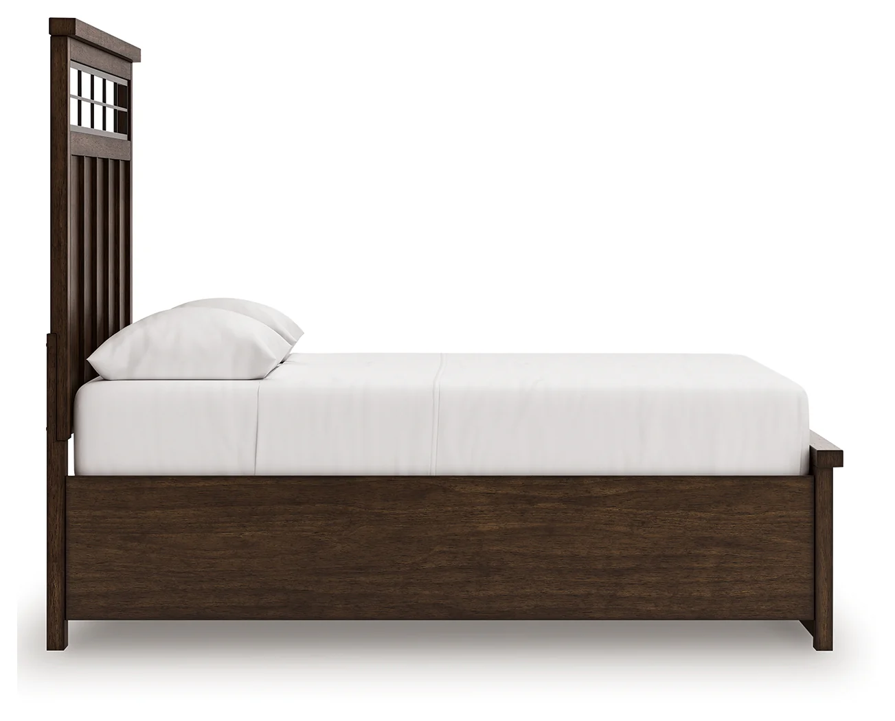 Taffenbrook Medium Brown Queen Panel Storage Bed, Dresser and Mirror - Image 12
