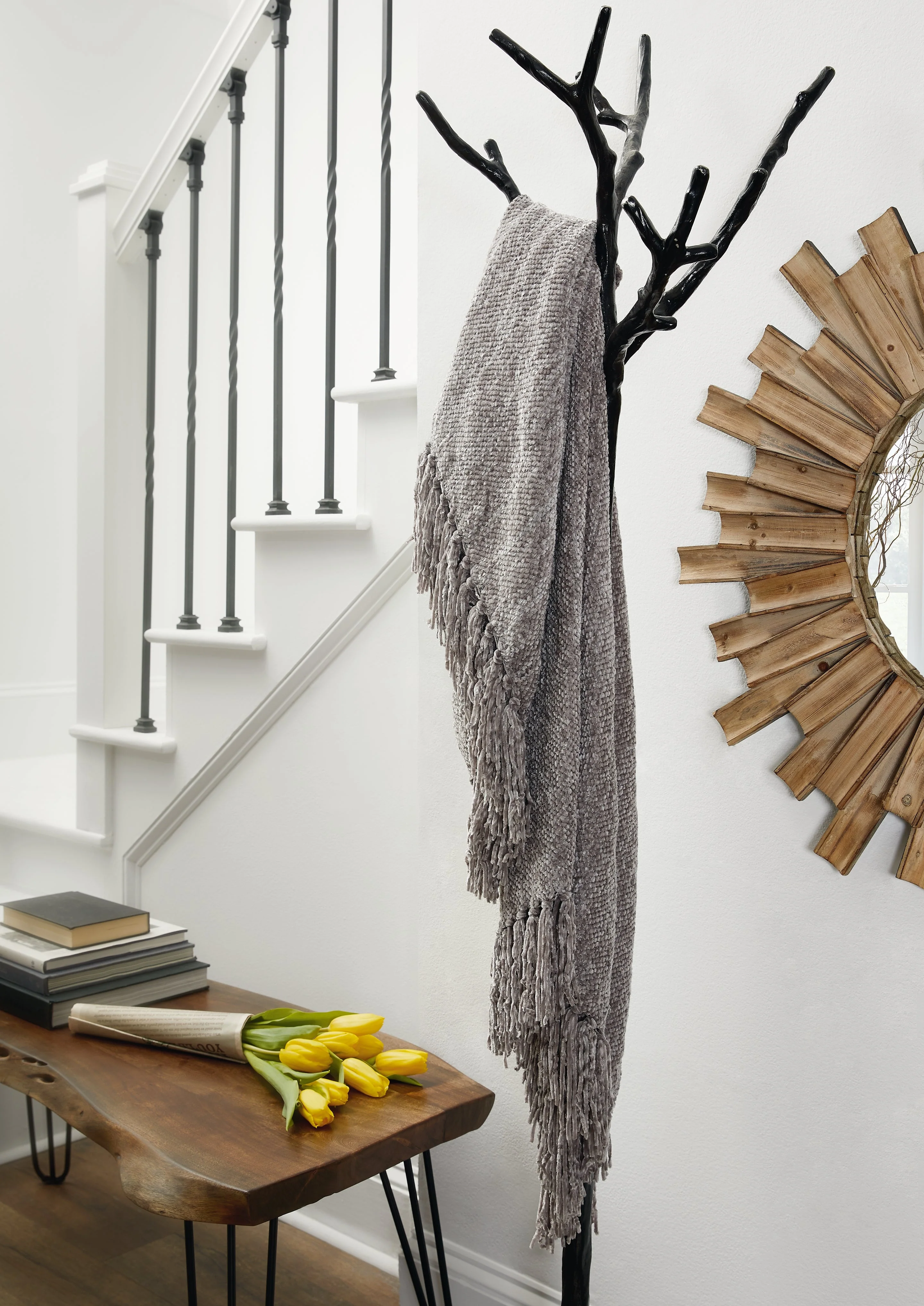 Tamish Gray Throw (Online Special Price) - Image 2