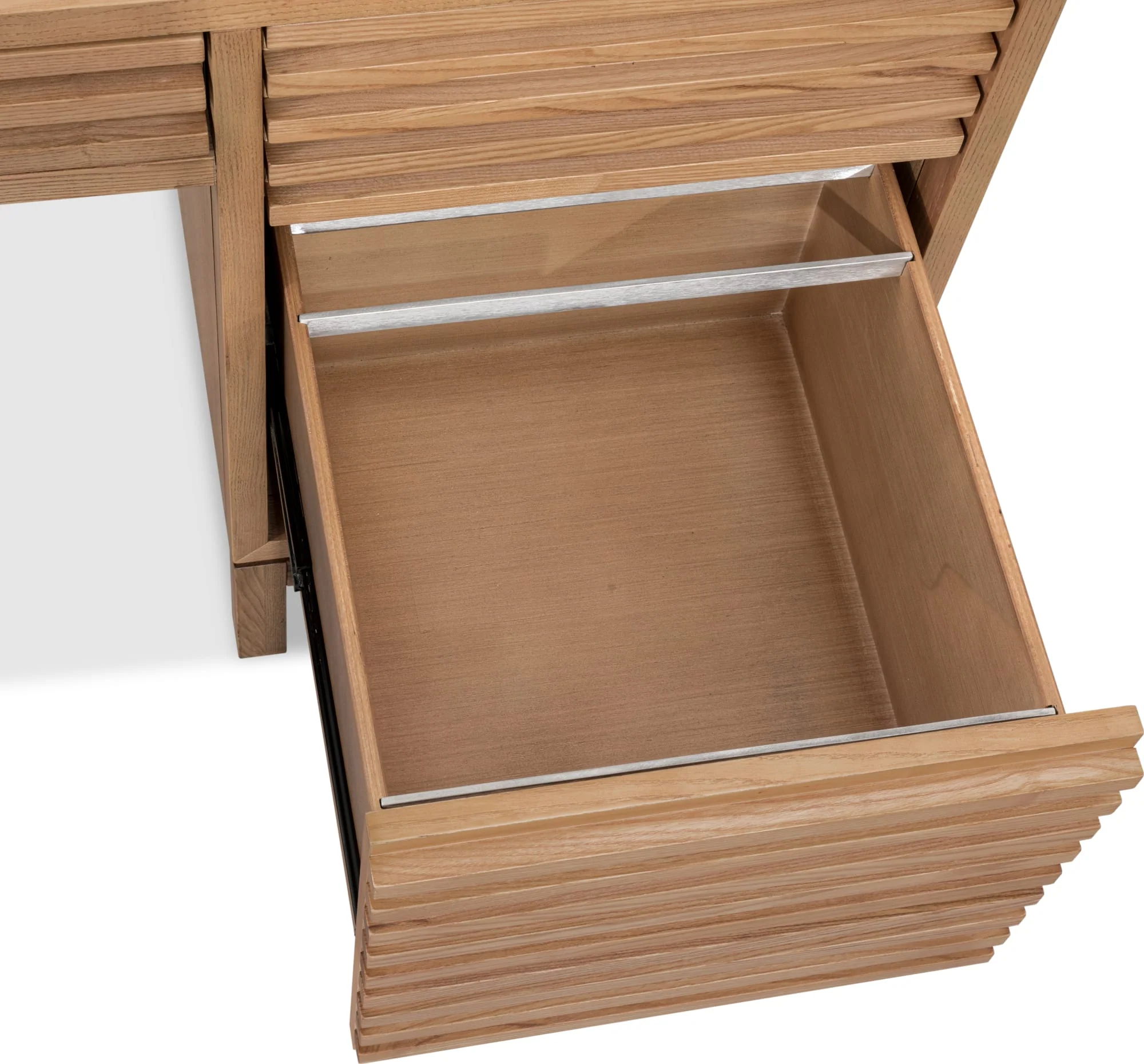Tanner Flaxen File Drawer Desk - Image 9