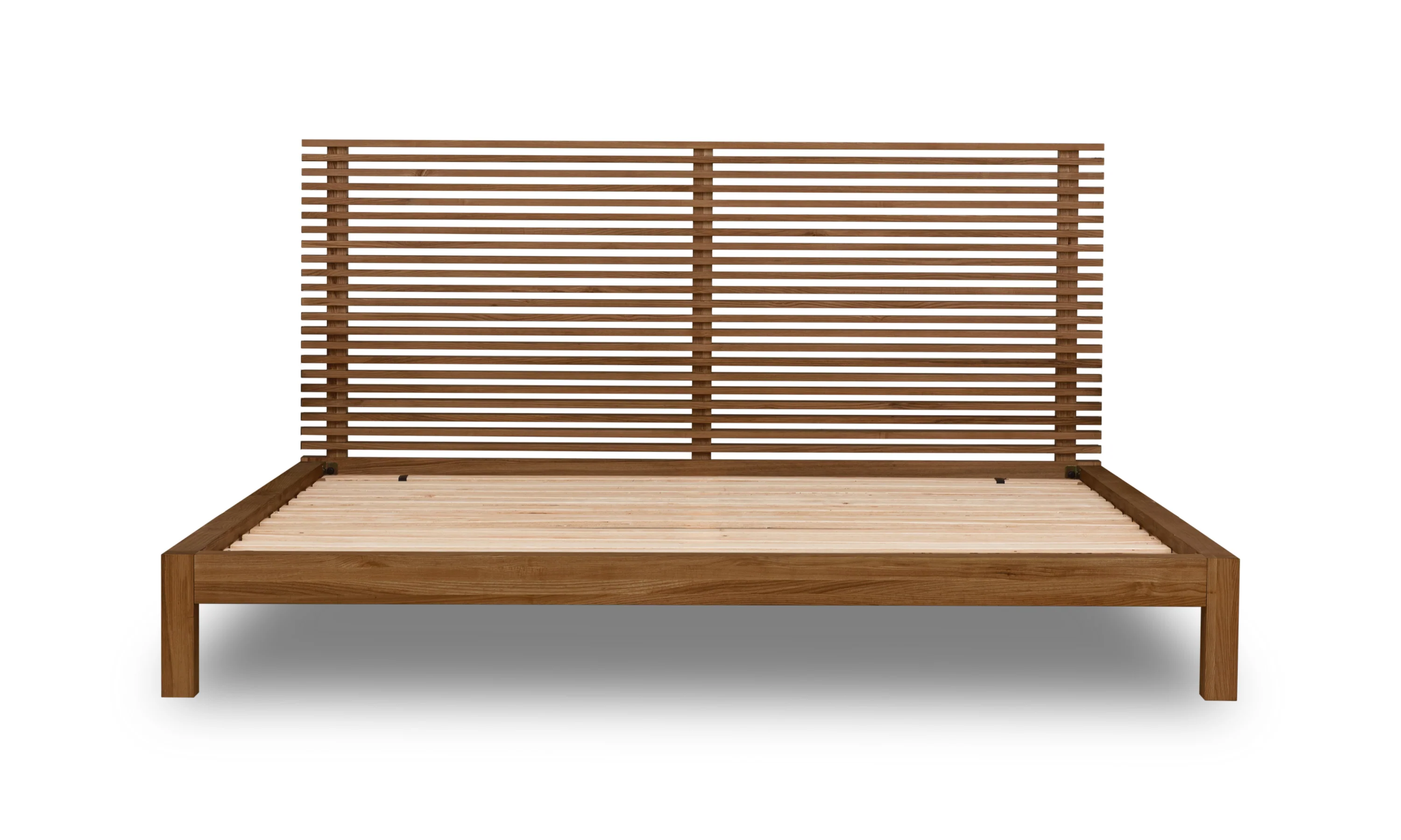 Tanner Solid Ash Full Platform Bed in Roux - Image 6