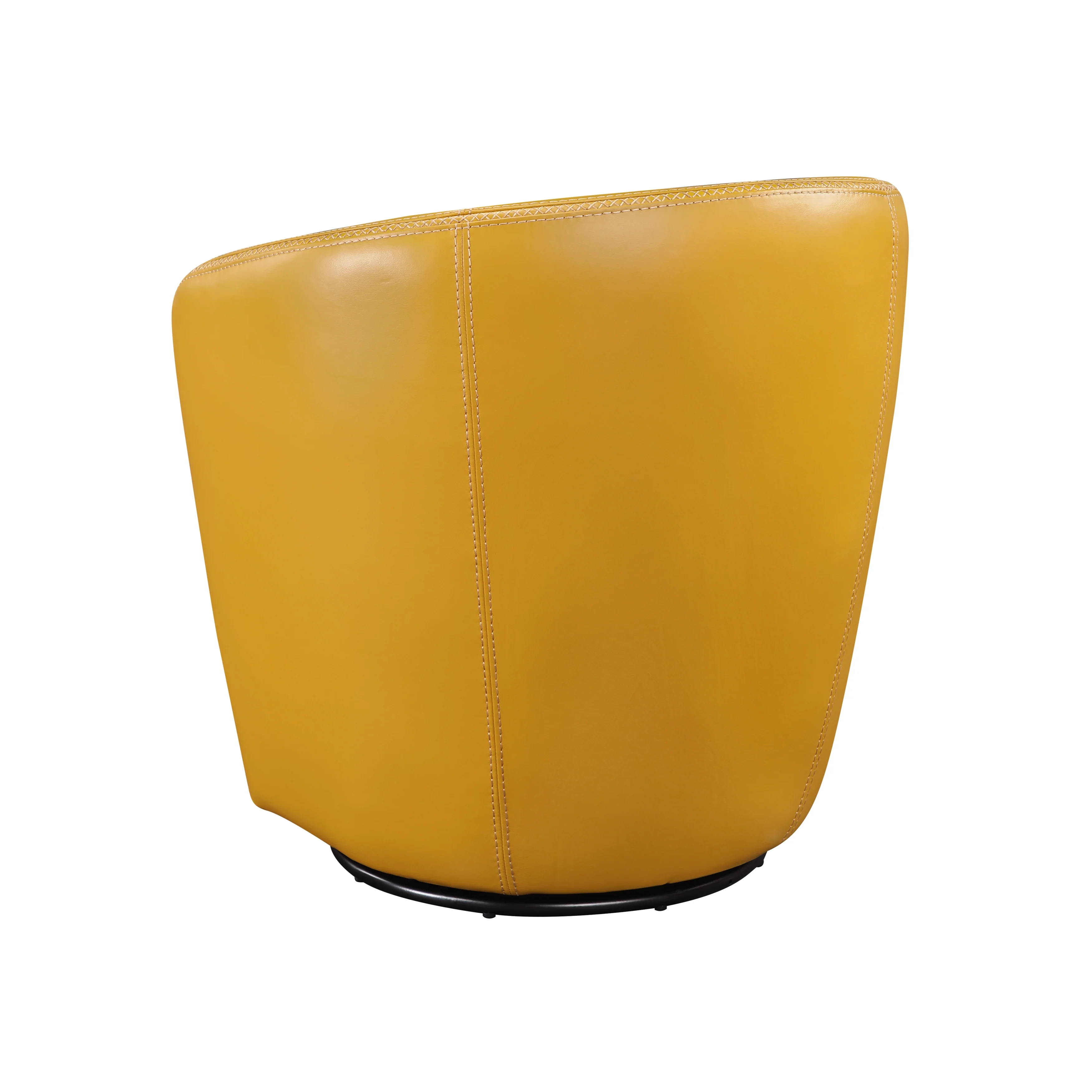 Tanner Yellow Swivel Chair - Image 4