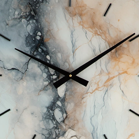 Teague Brown/Gray/Ivory Wall Clock - Image 7