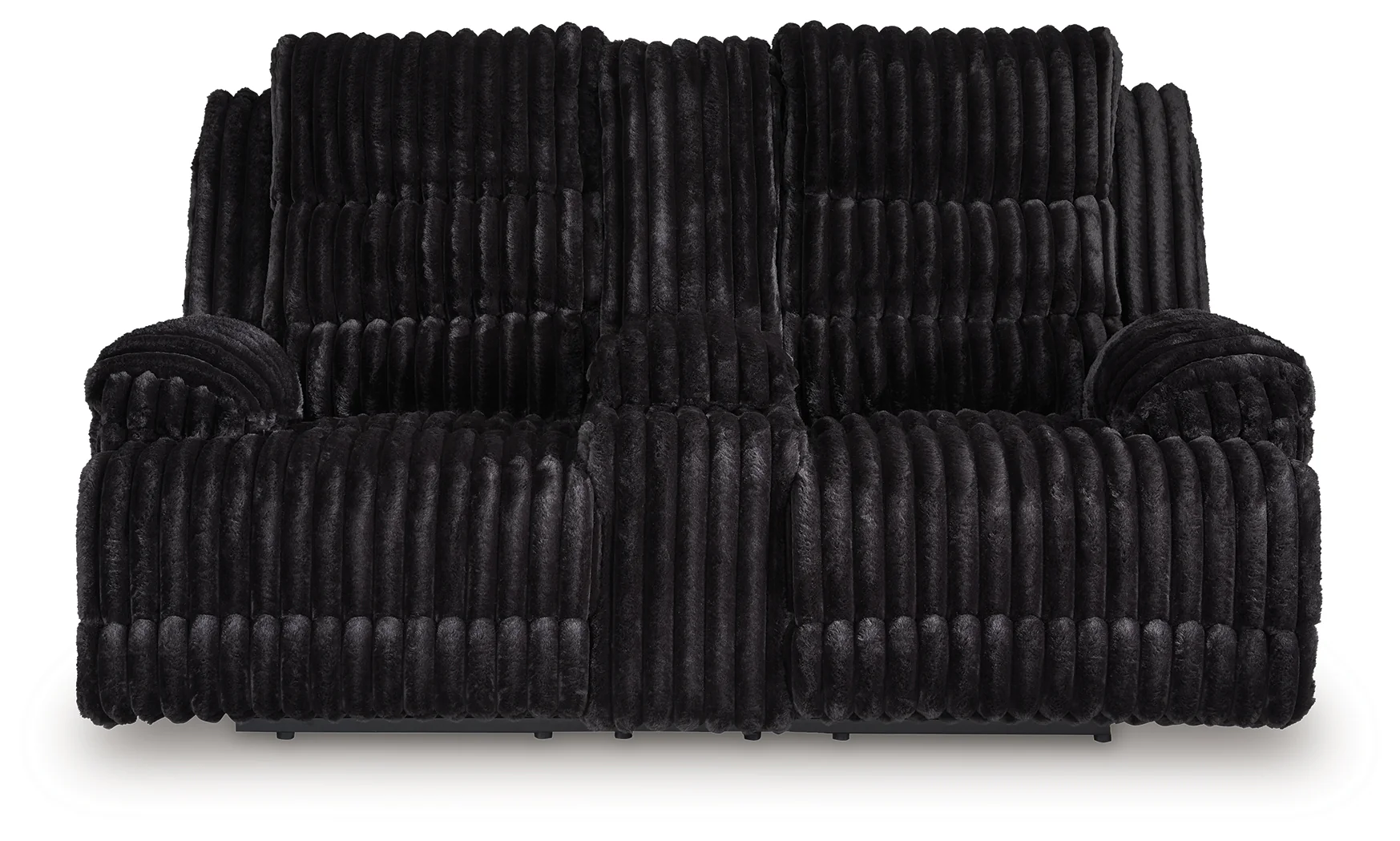 Technique Onyx Reclining Loveseat with Console - Image 3