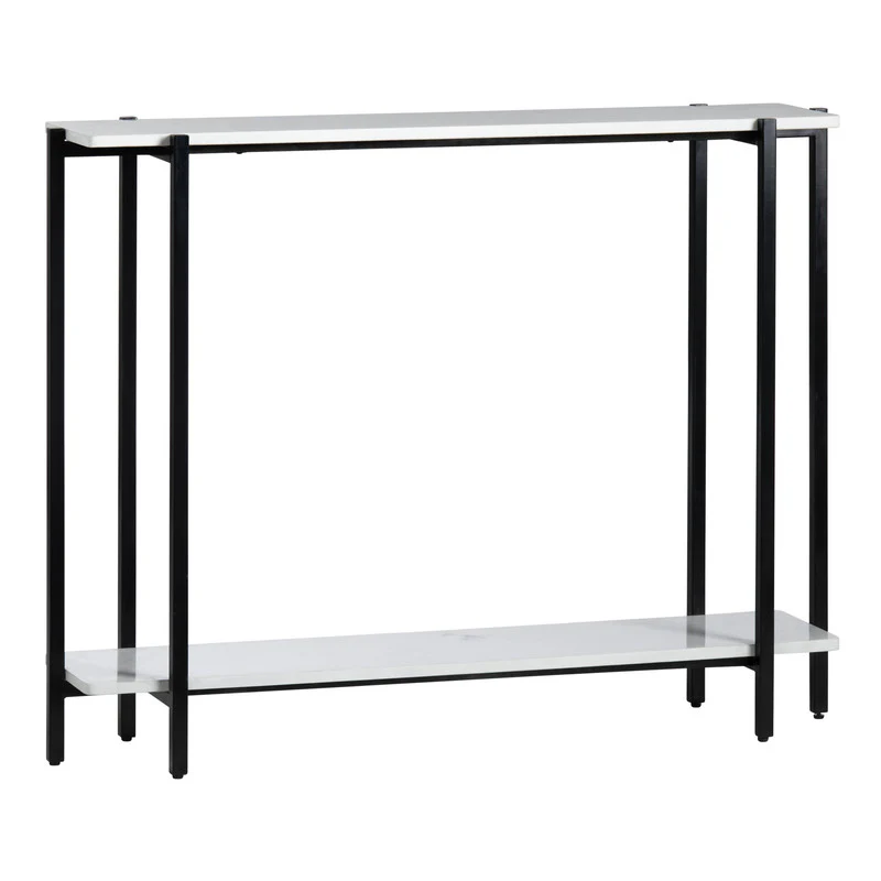 Teeter White/Black Console Table - Image 2